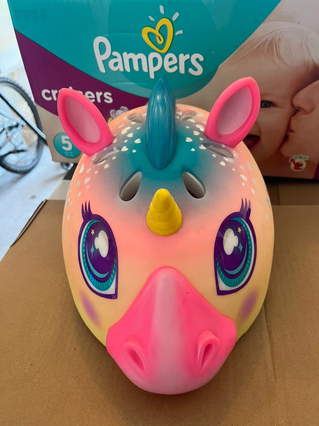 Girls Unicorn Bike/Scooter Helmet