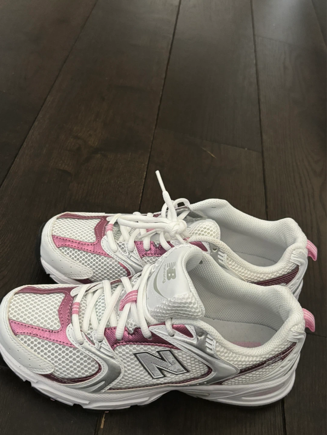 New Balance 530 Running Shoes White Pink Women's Size 7 - photo 3