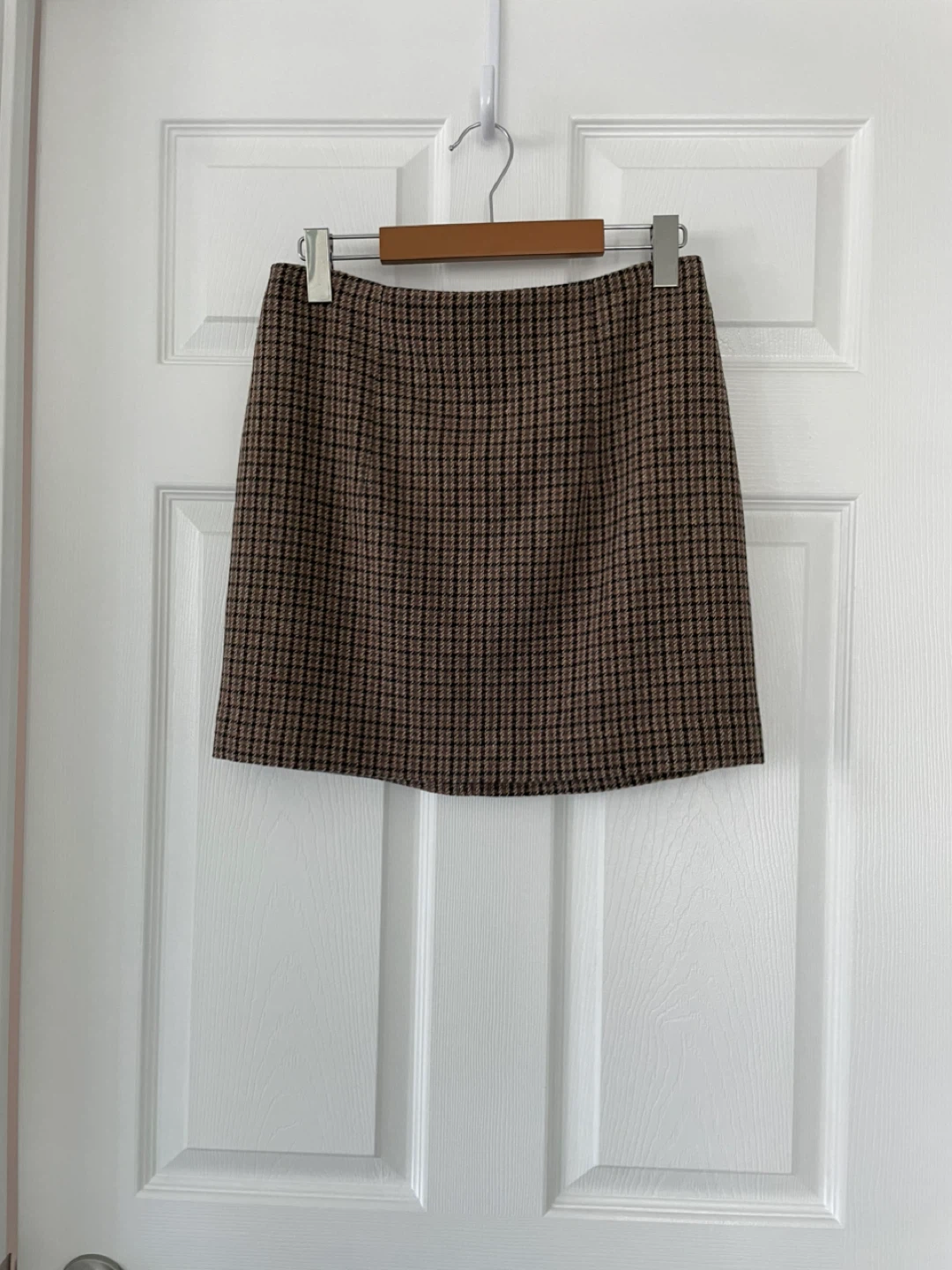 Mango Plaid Mini Skirt (new with tag)