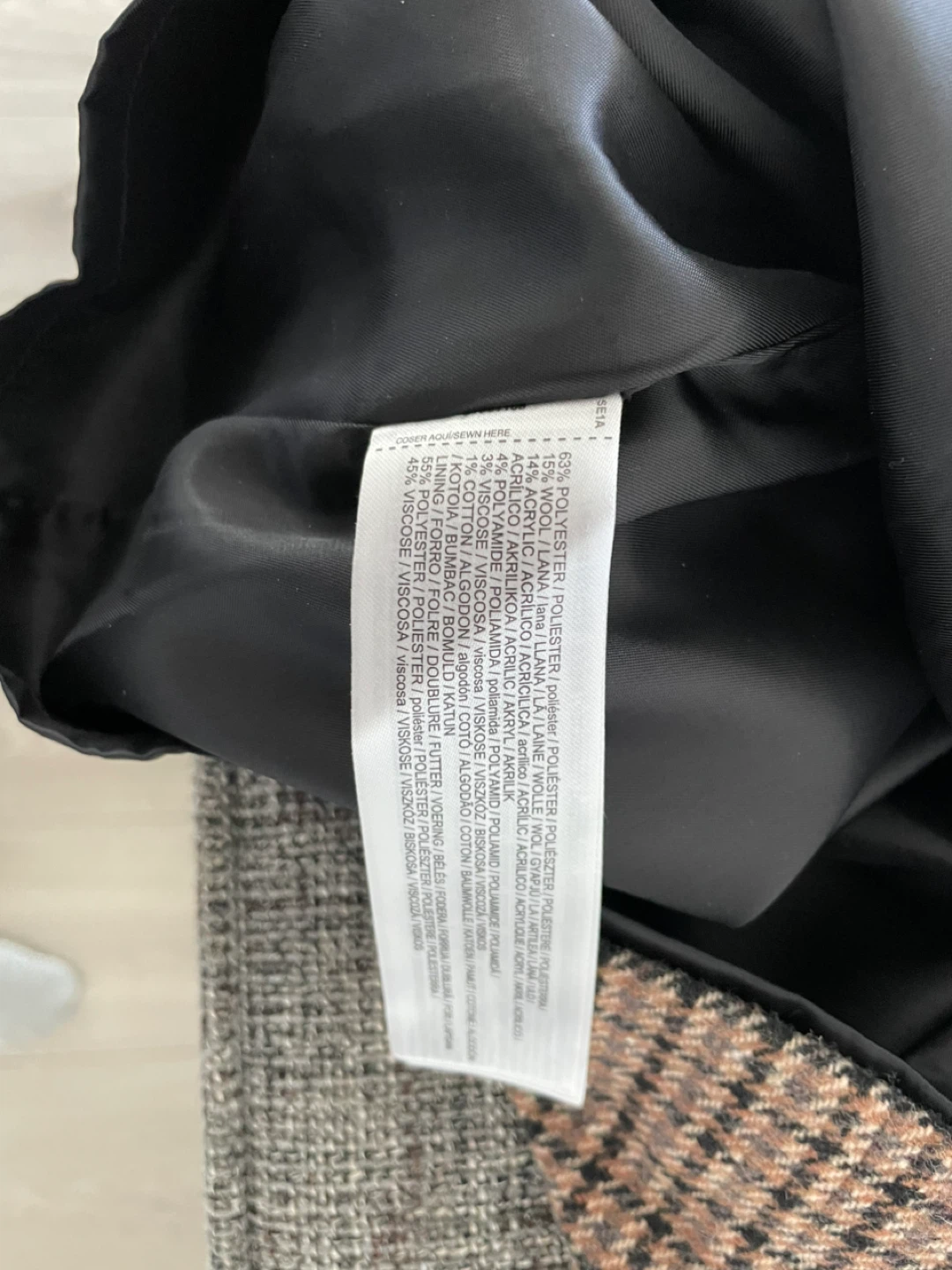 Mango Plaid Mini Skirt (new with tag) - photo 4