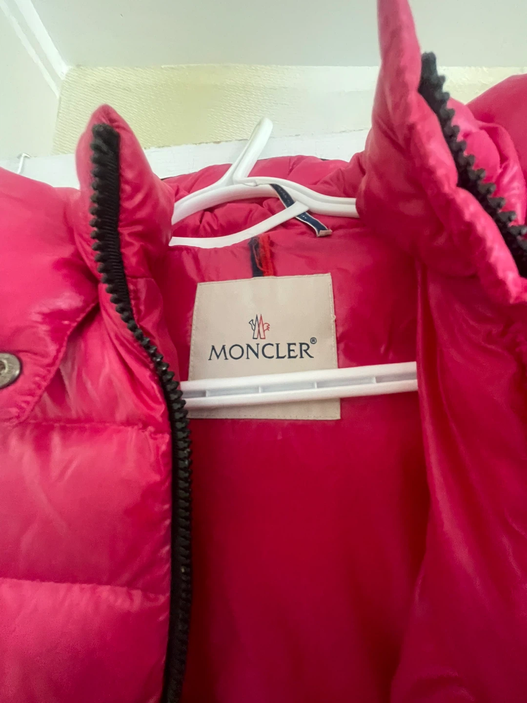 Moncler Pink Puffer Jacket - photo 3
