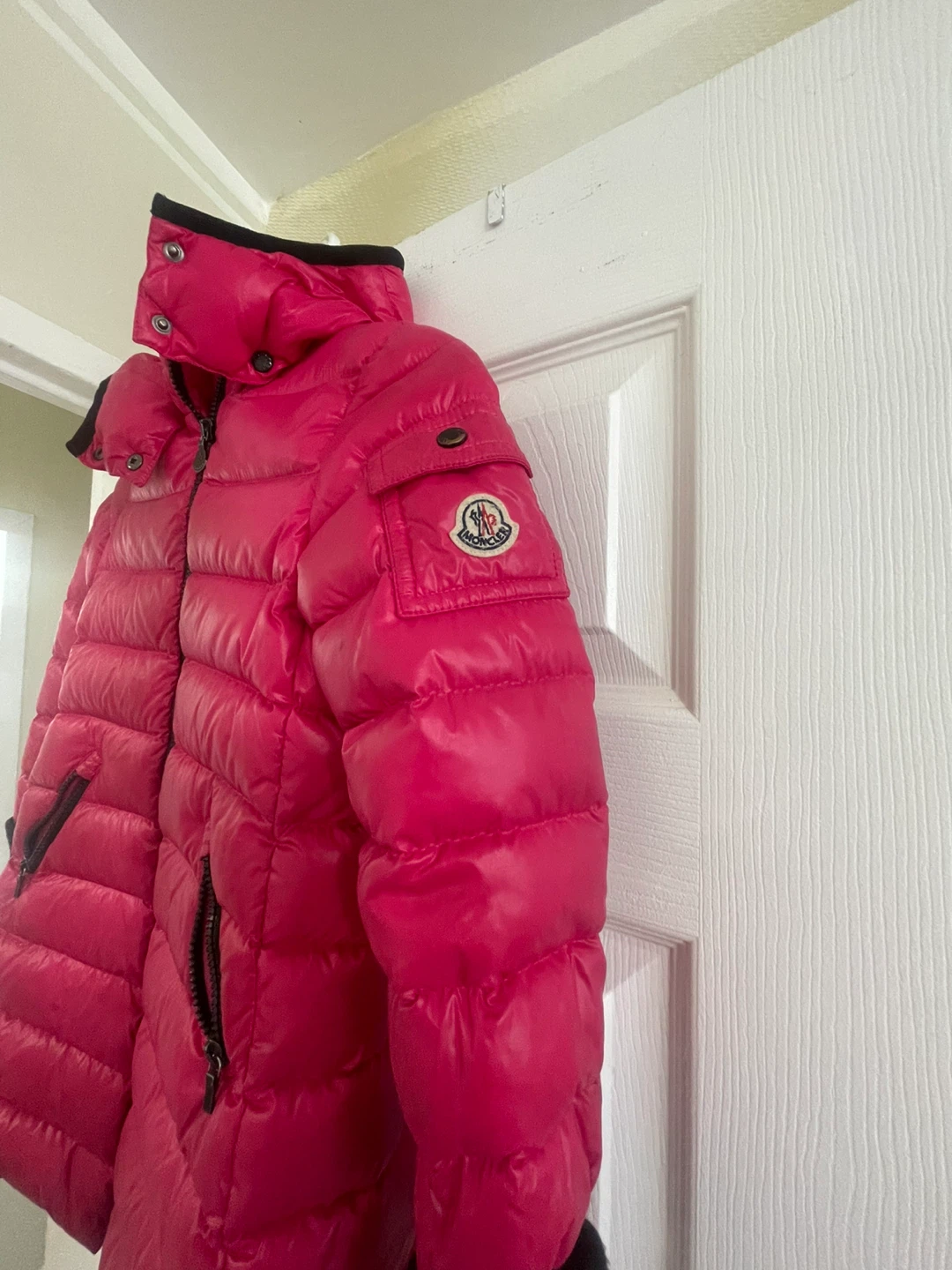 Moncler Pink Puffer Jacket