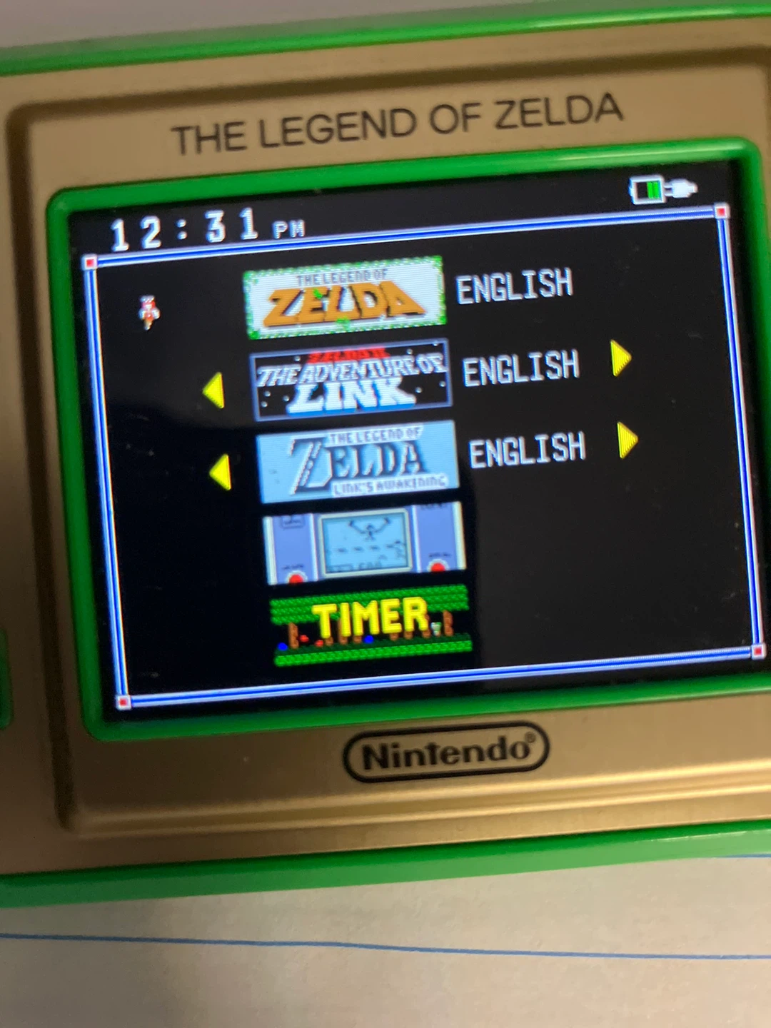 Nintendo Game & Watch The Legend of Zelda - photo 3