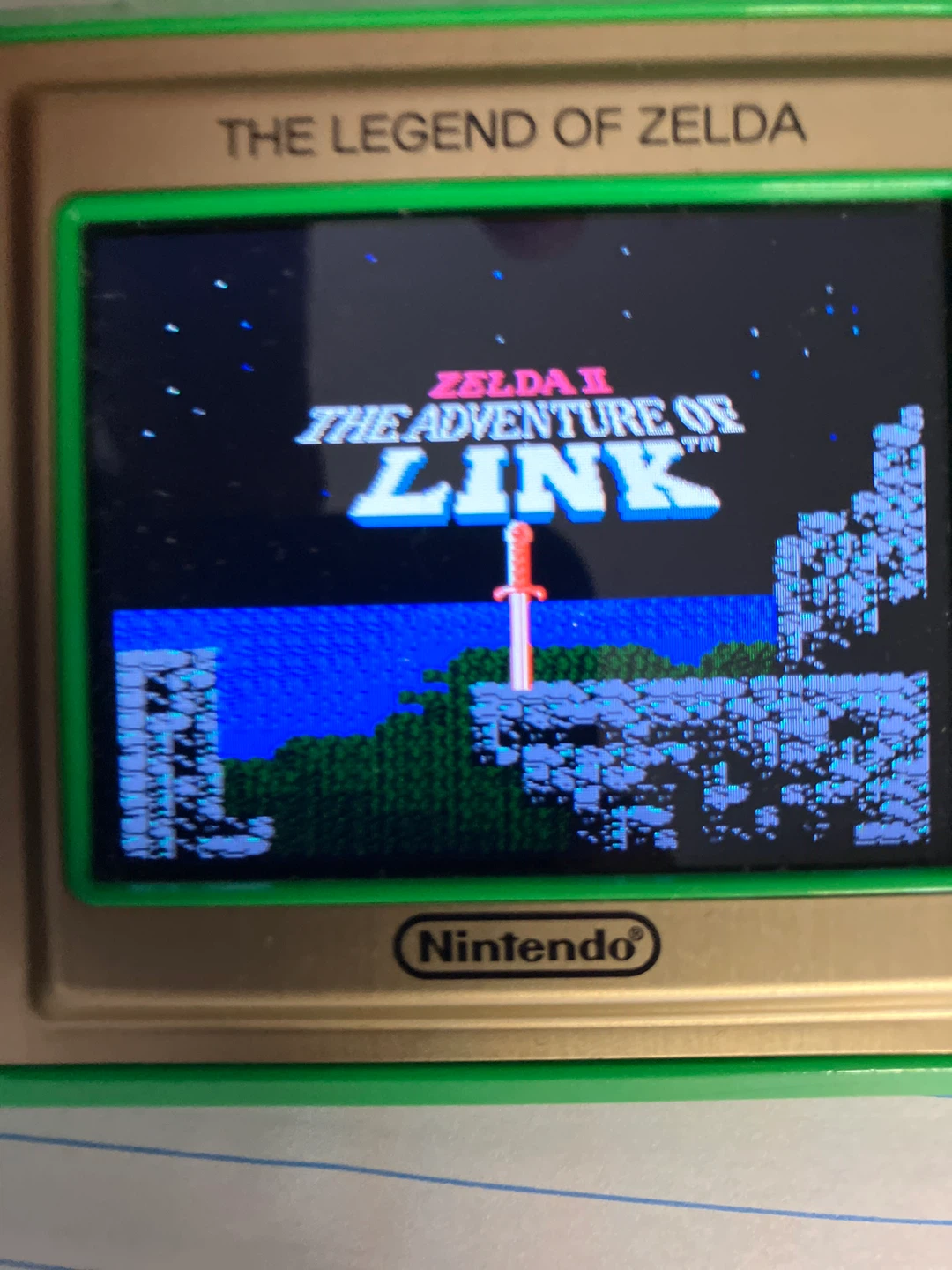 Nintendo Game & Watch The Legend of Zelda - photo 5