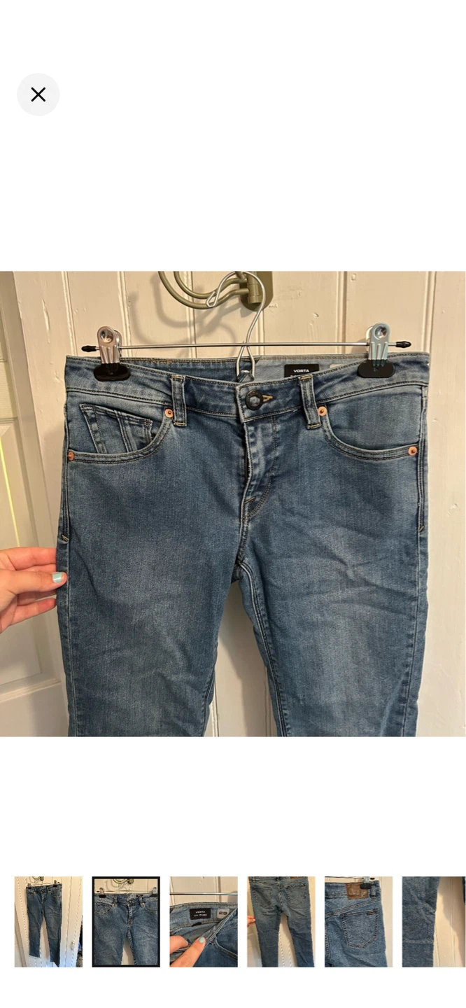Volcom Vorta Slim Straight Jeans Size 29 - photo 2