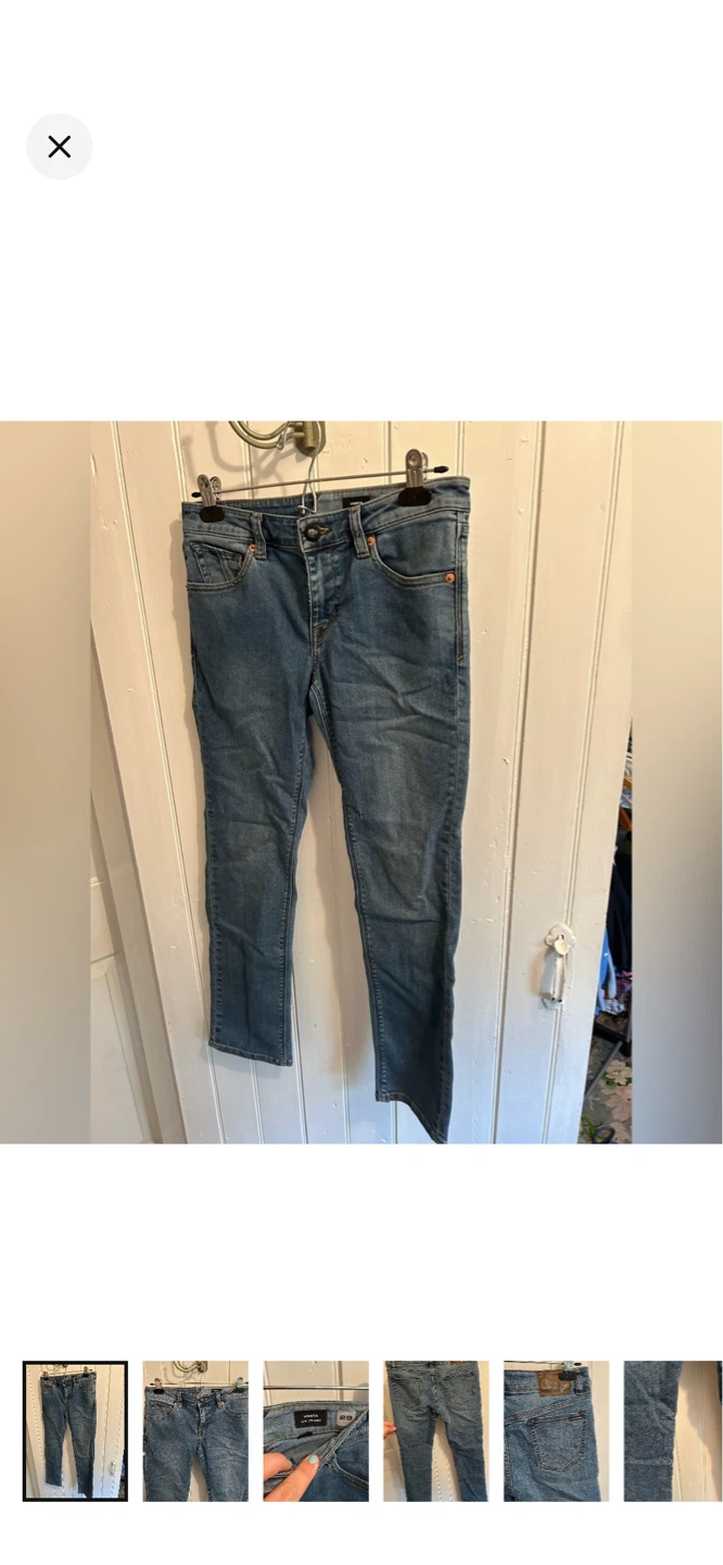Volcom Vorta Slim Straight Jeans Size 29