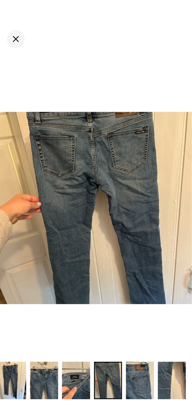 Volcom Vorta Slim Straight Jeans Size 29 - photo 4