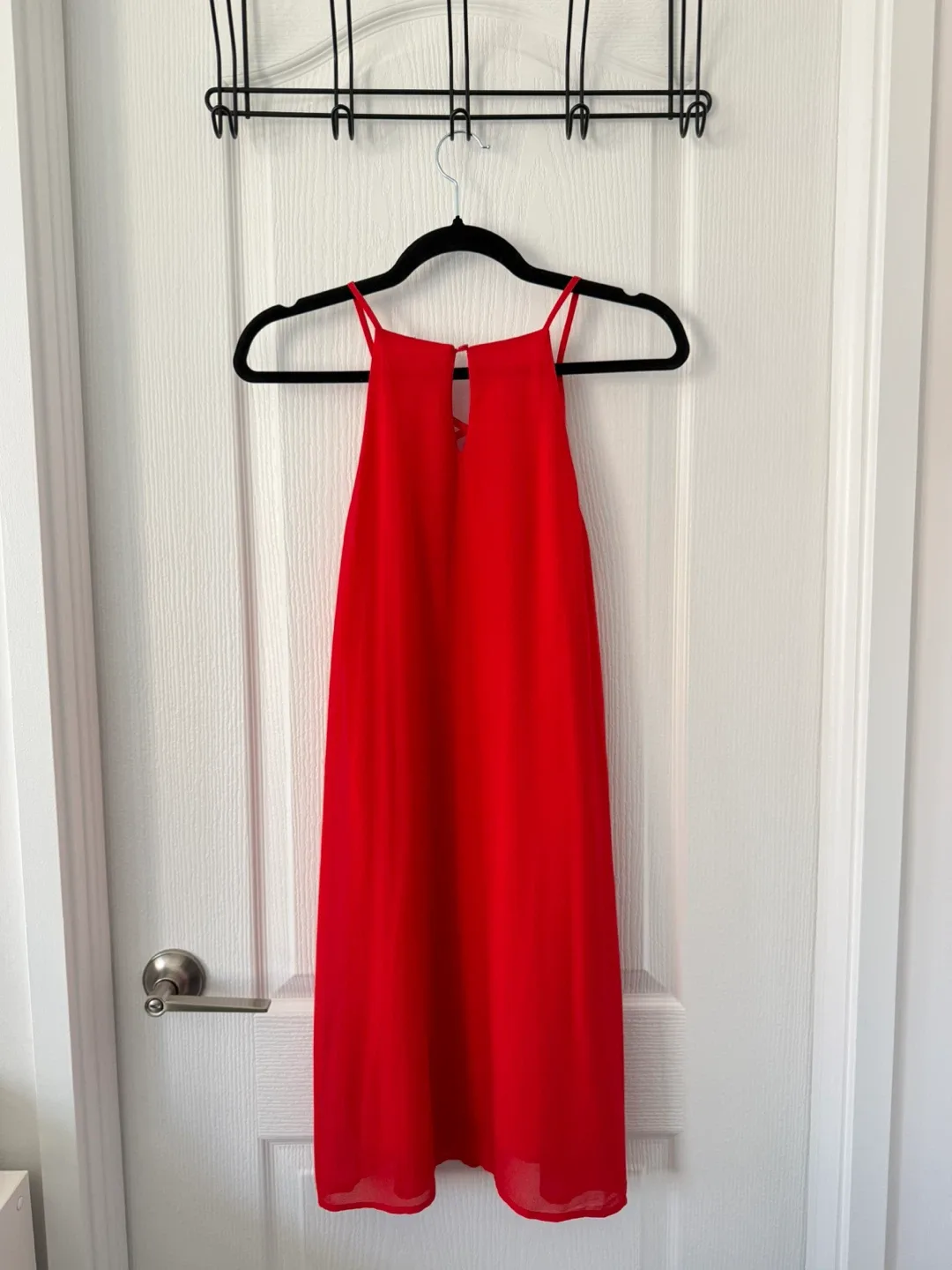Red Strappy Mini Dress - photo 3
