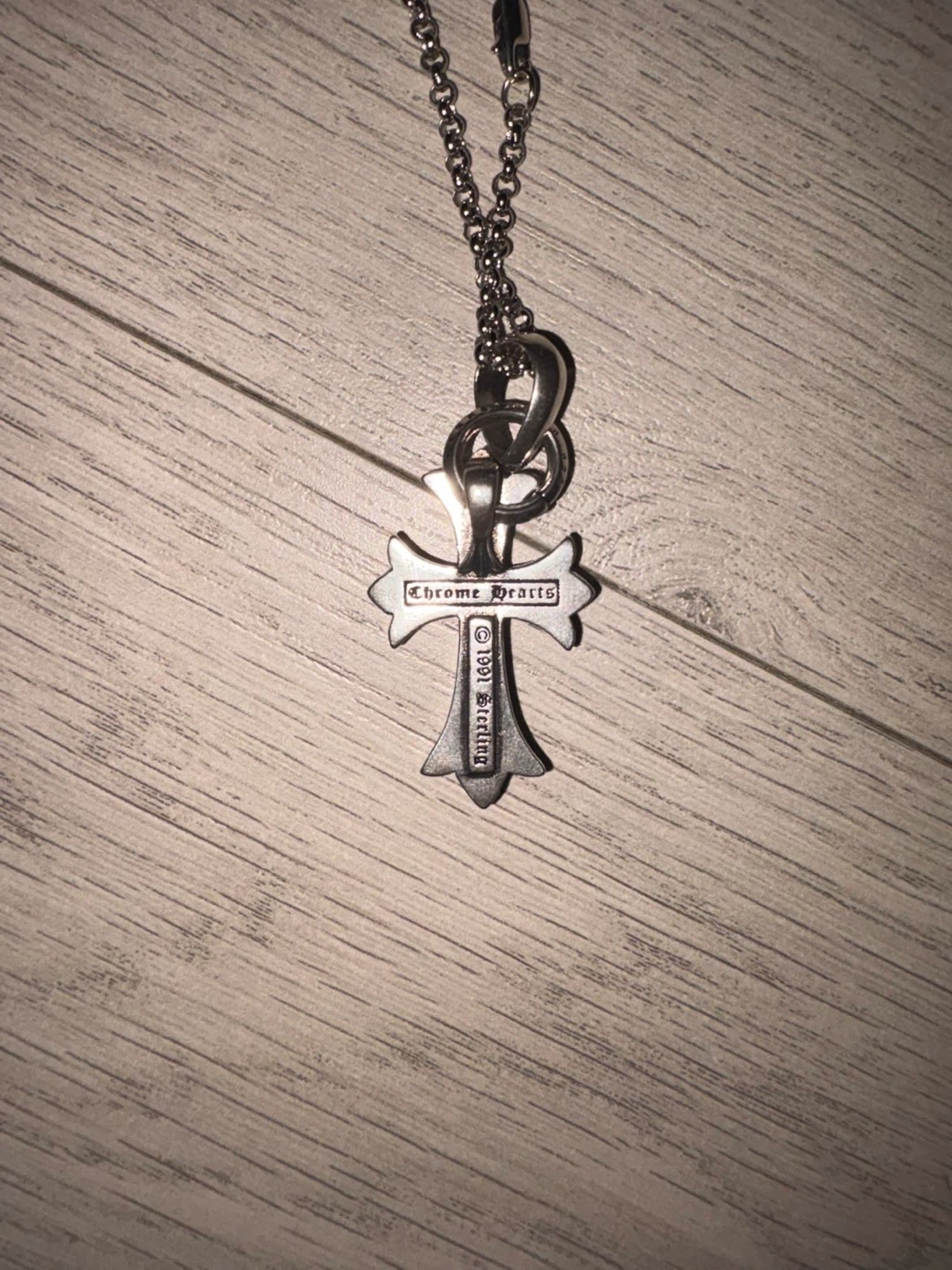 Chrome Hearts Cross Pendant Necklace