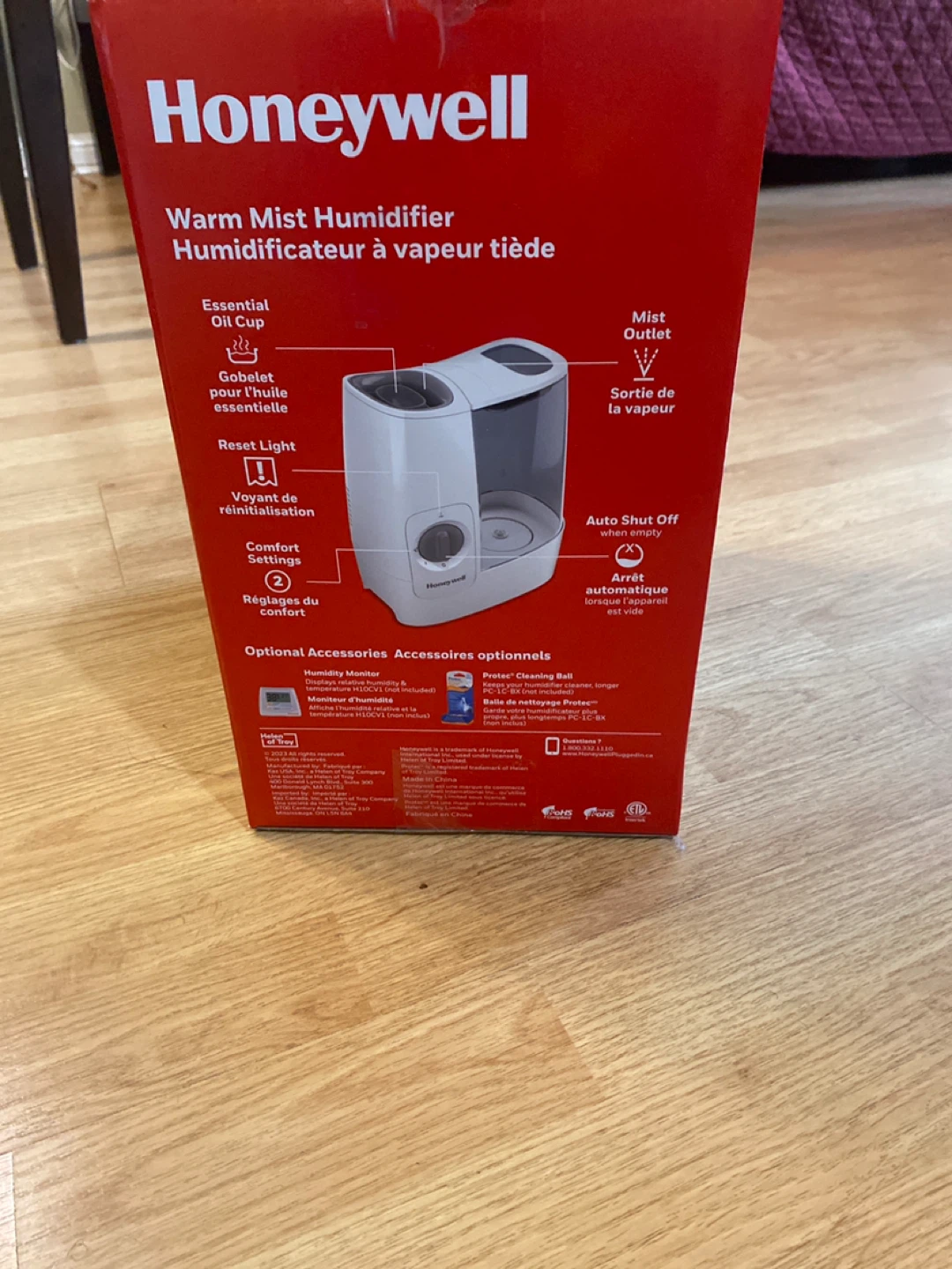 Honeywell Warm Mist Humidifier - photo 2