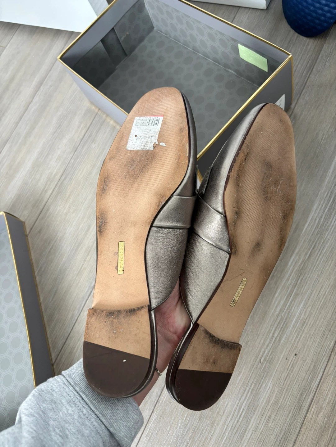 Louise et Cie Loafers - Silver Metallic - photo 5