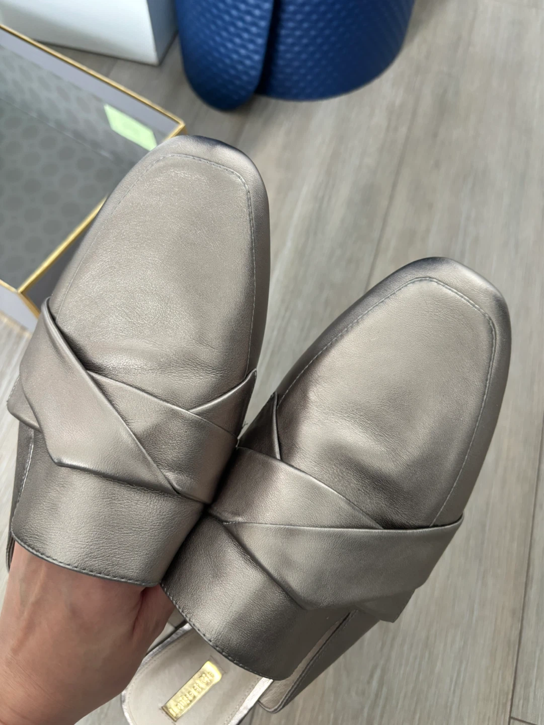 Louise et Cie Loafers - Silver Metallic - photo 4