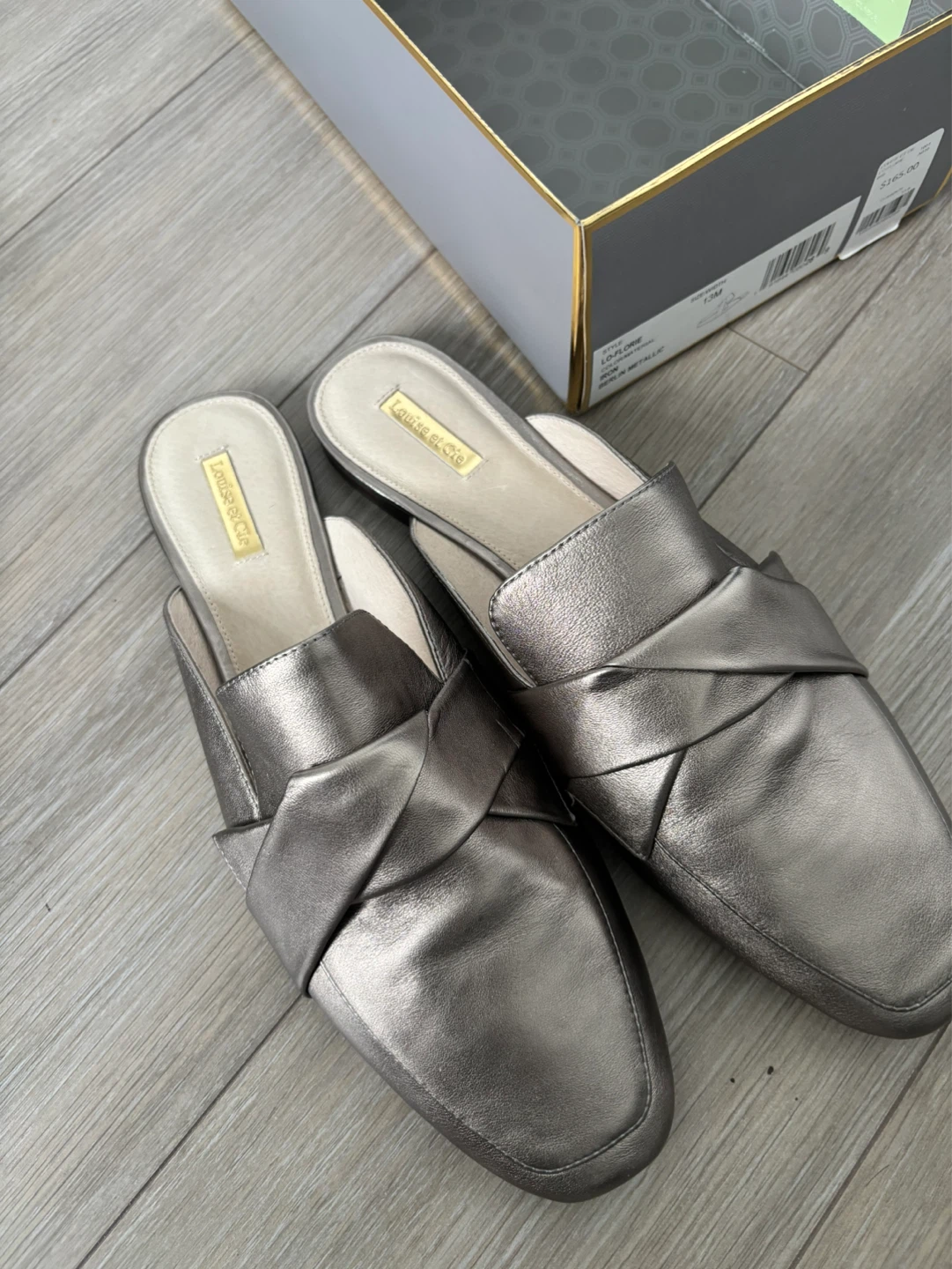 Louise et Cie Loafers - Silver Metallic