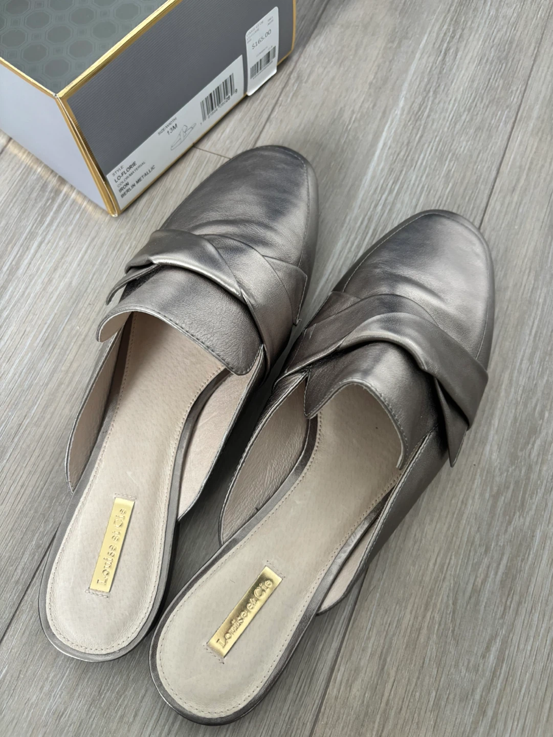 Louise et Cie Loafers - Silver Metallic - photo 3