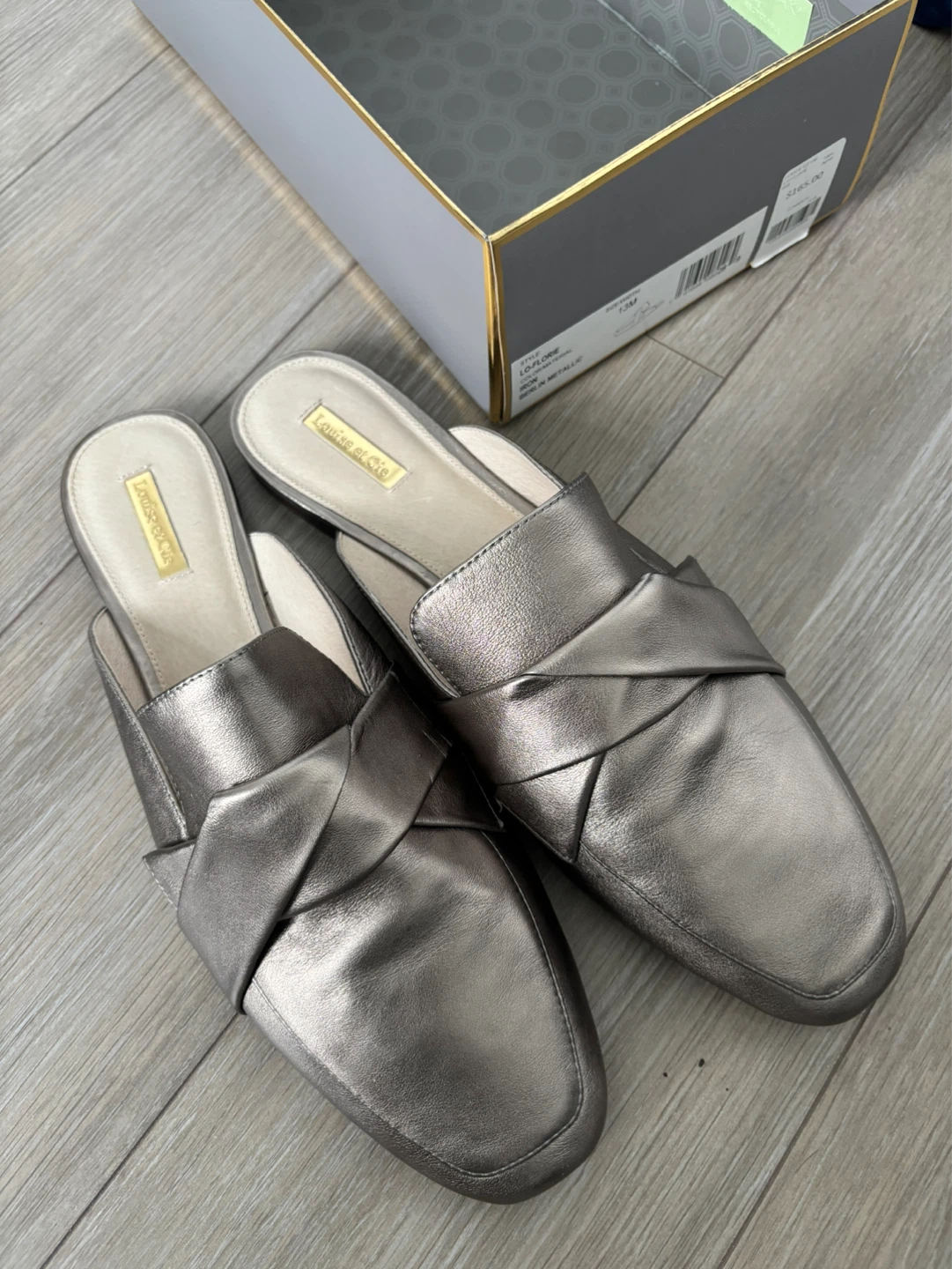 Louise et Cie Loafers - Silver Metallic - photo 2