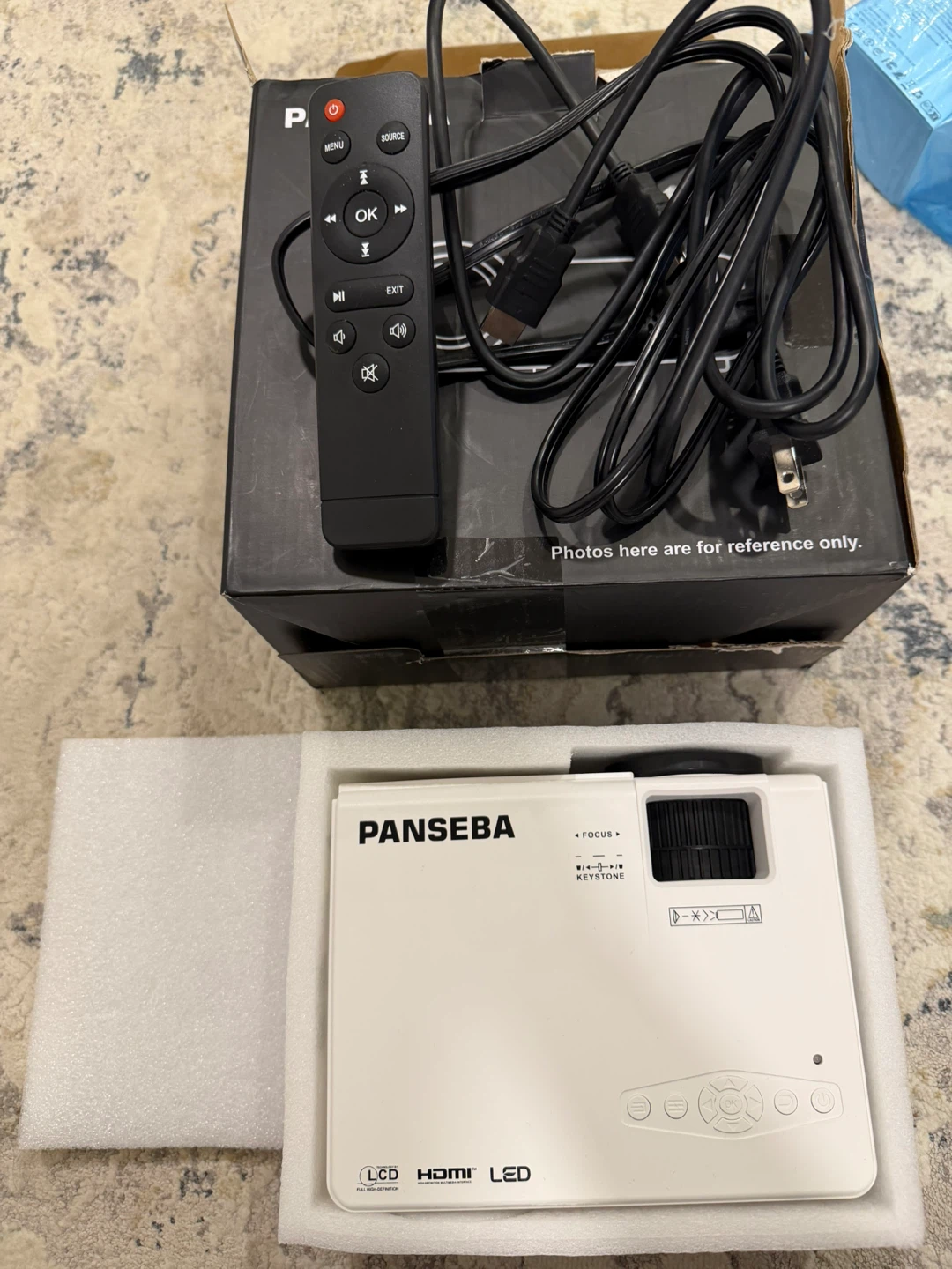 Panseba Mini Projector with Remote - photo 2