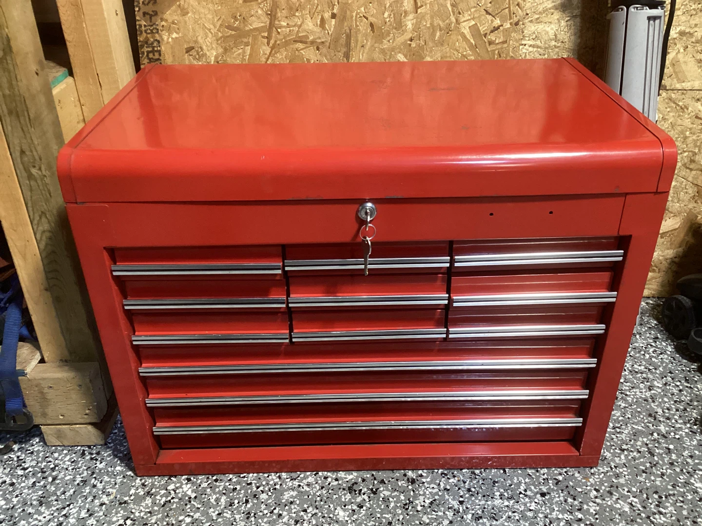 Red Metal Tool Chest with Multiple Drawers - photo 3
