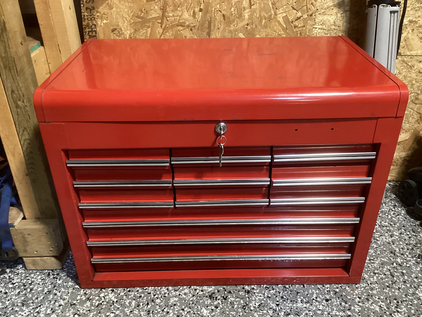 Red Metal Tool Chest with Multiple Drawers - photo 2