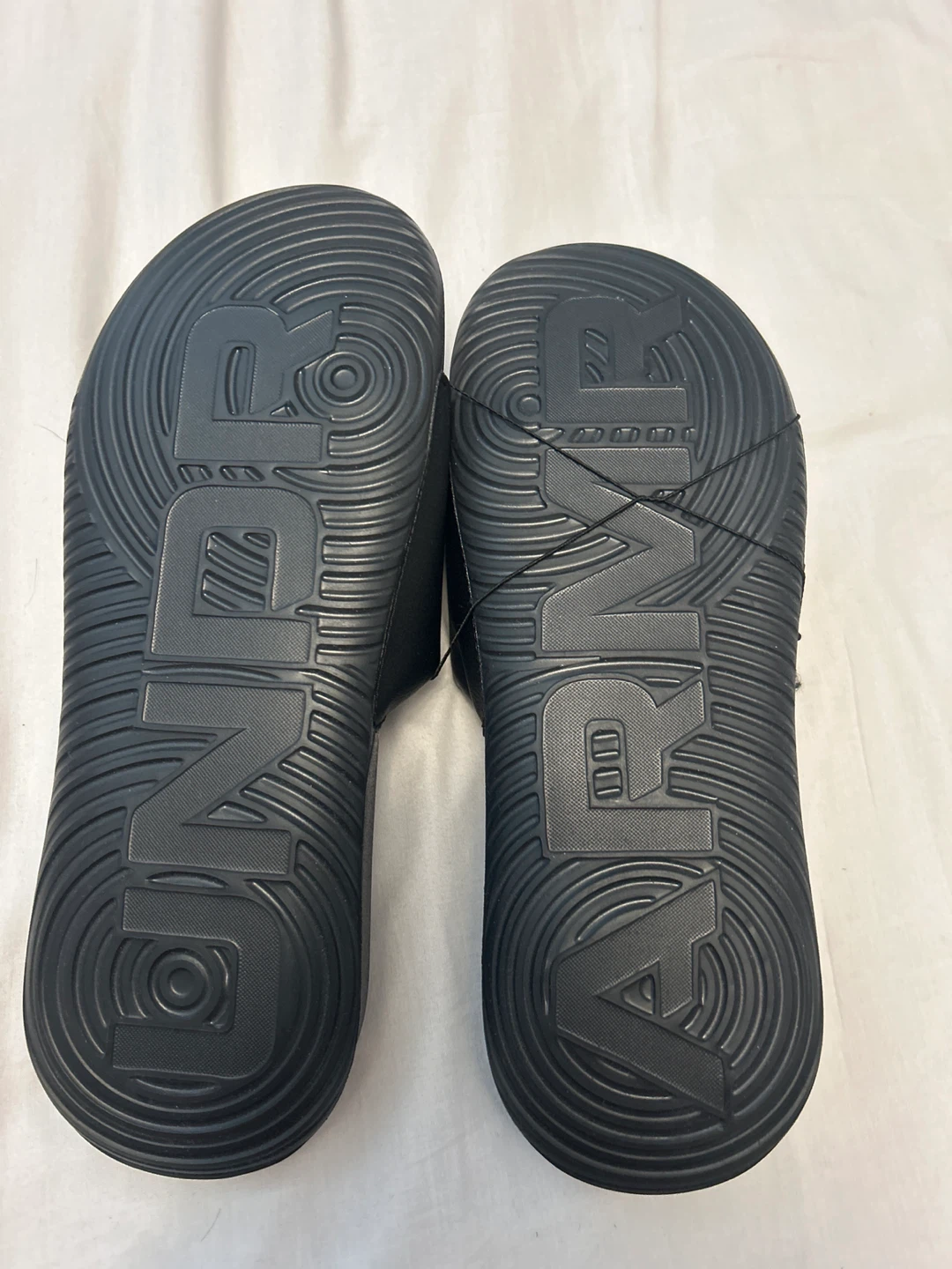 Under Armour Black Slides - Size 10 - photo 2