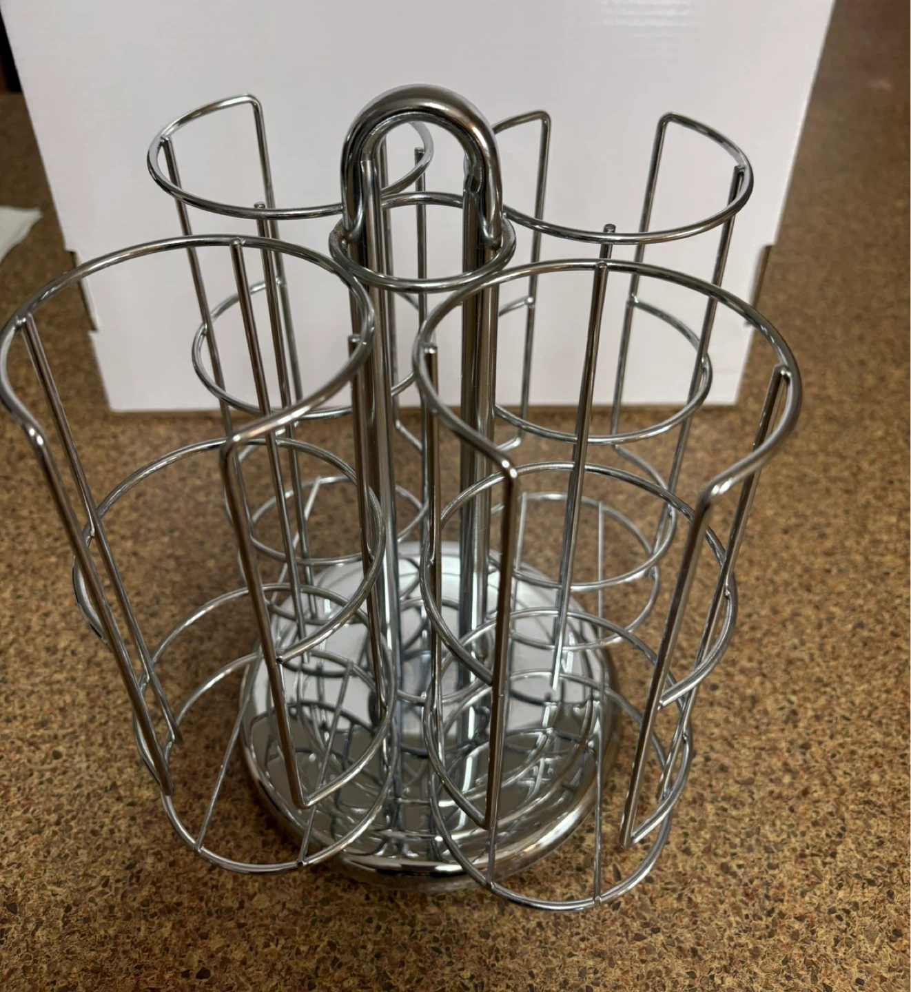 Chrome Revolving Tassimo Coffee Pod Holder - photo 2