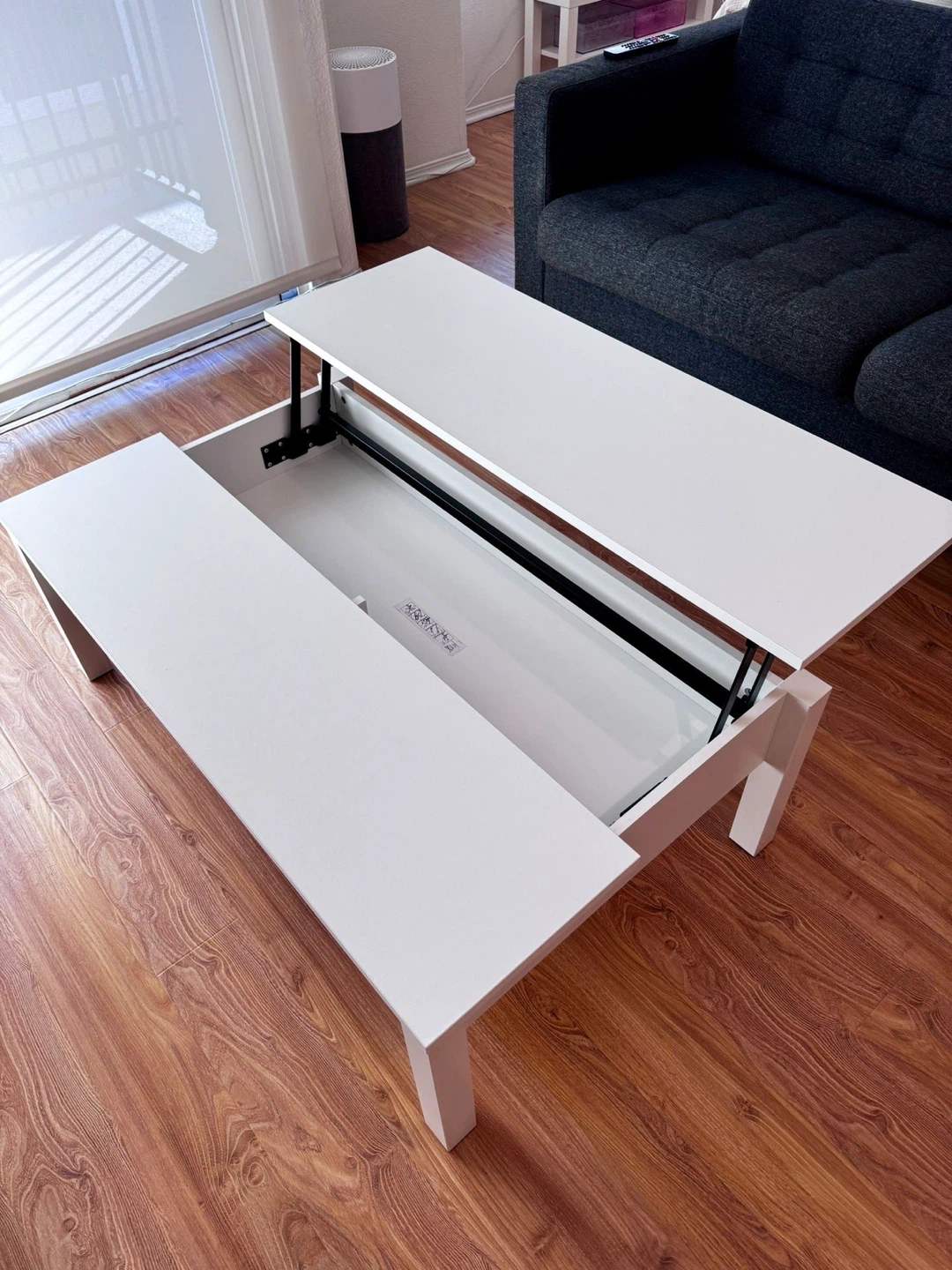 IKEA White Lift-Top Coffee Table - photo 2