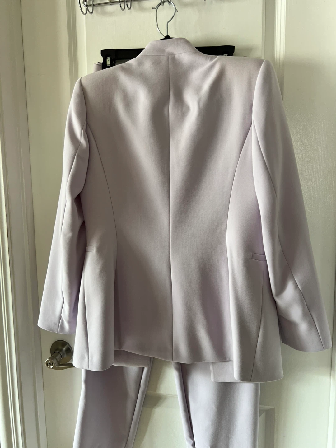 ZARA Lavender Suit Set - Blazer XS, Pants M - photo 2