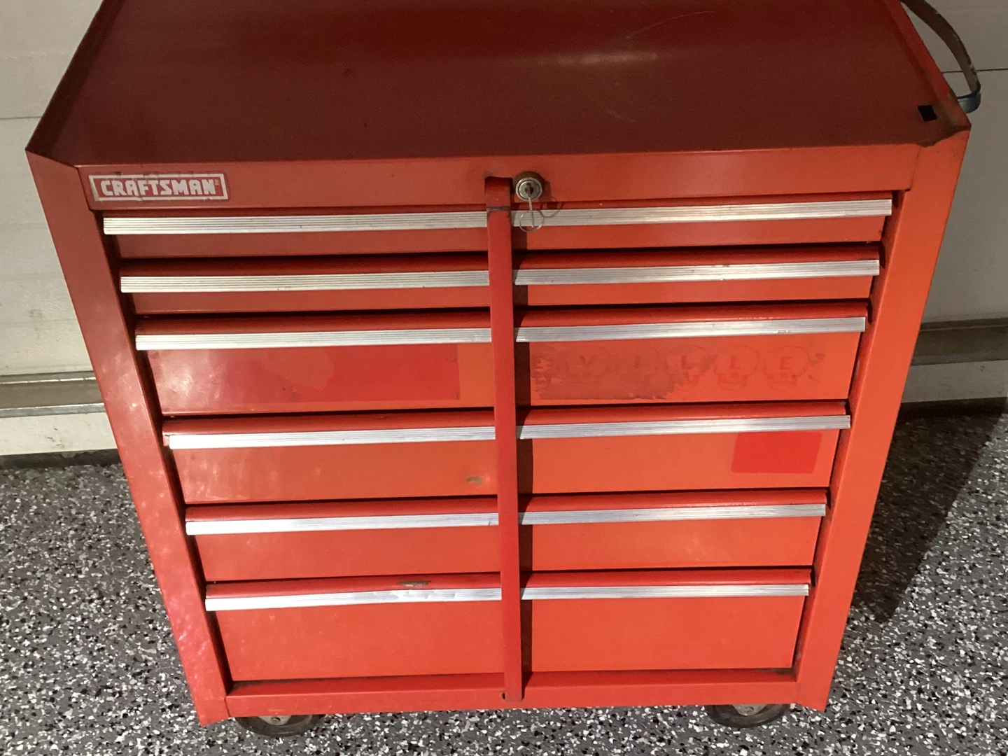 Craftsman Red Rolling Tool Chest Cabinet - photo 4