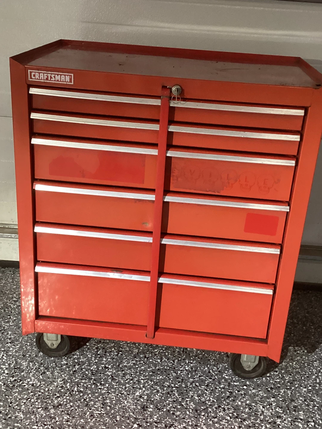 Craftsman Red Rolling Tool Chest Cabinet - photo 2