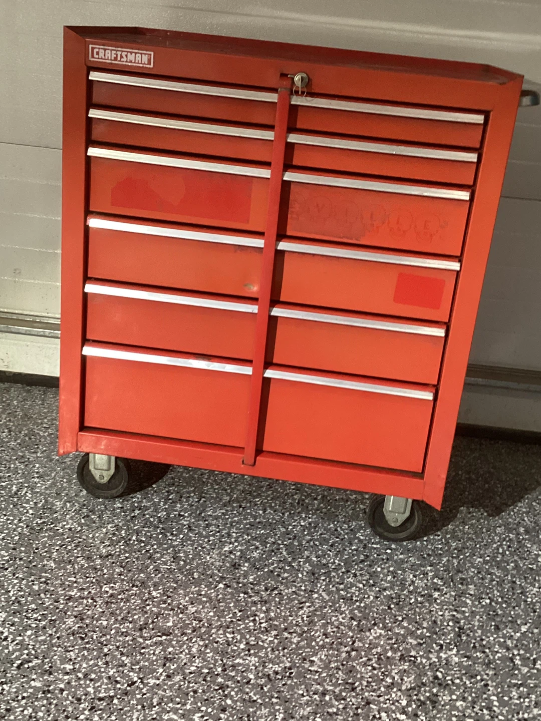 Craftsman Red Rolling Tool Chest Cabinet - photo 3