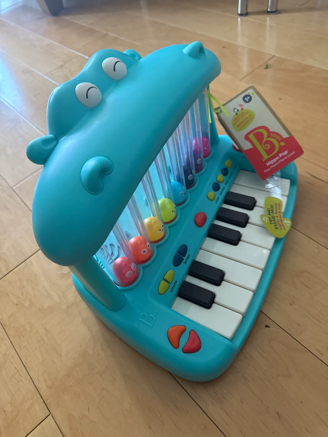 B. toys Hippo Pop Musical Piano - photo 2