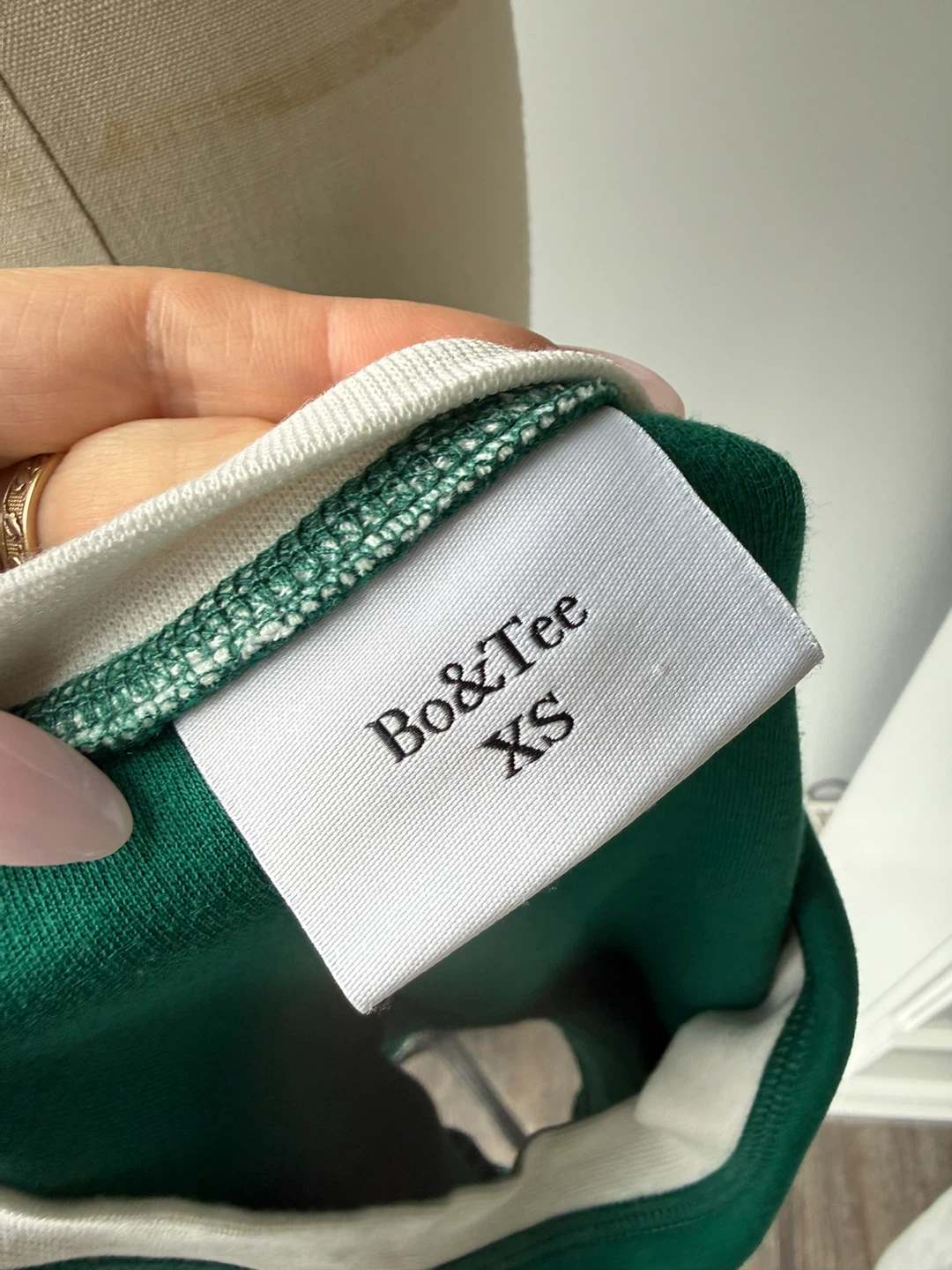 Bo&Tee green t-shirt size XS - photo 2