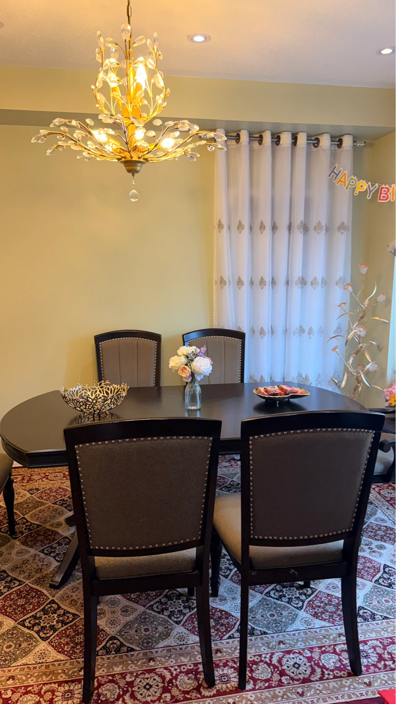 Extendable Dining Table with 6 chairs - photo 4