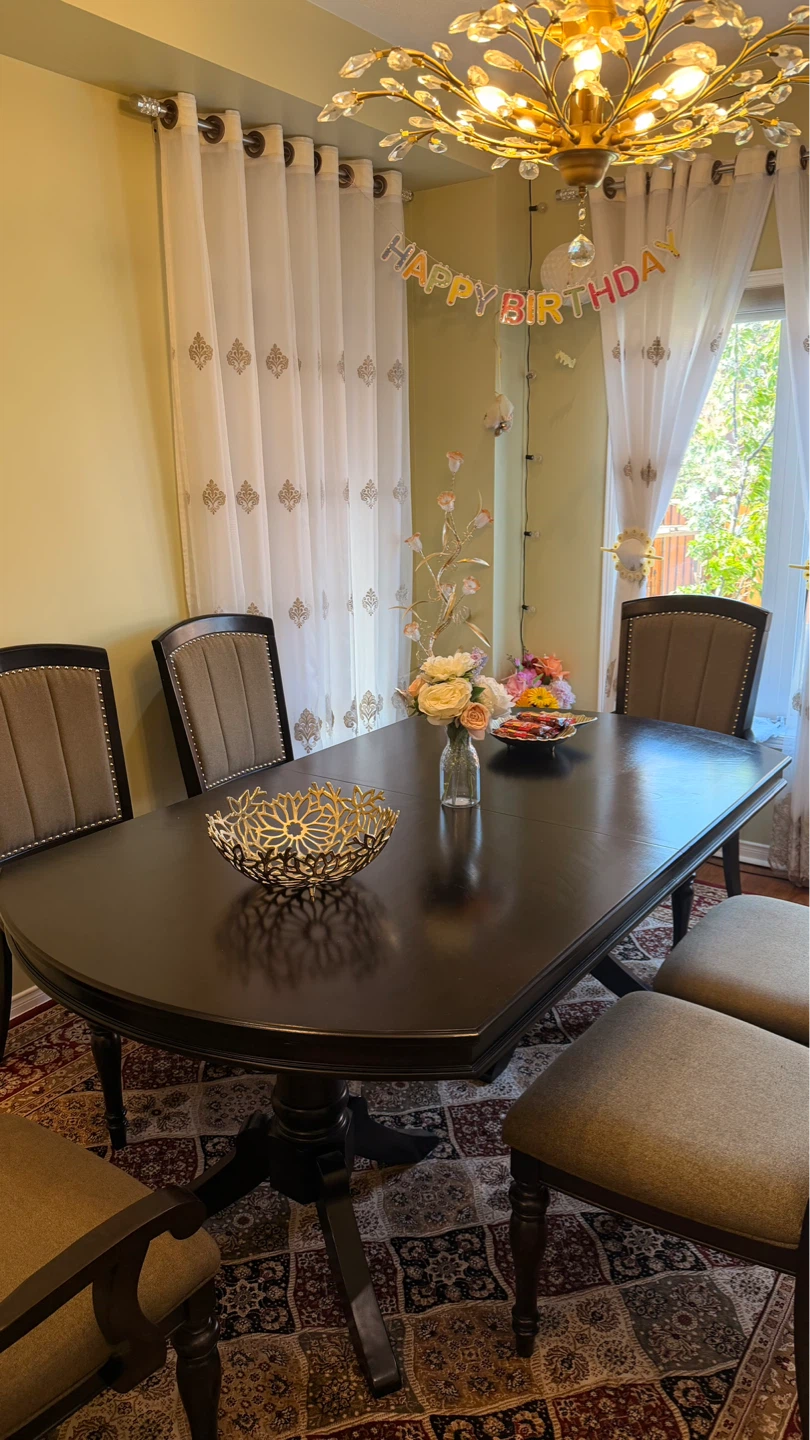 Extendable Dining Table with 6 chairs - photo 3