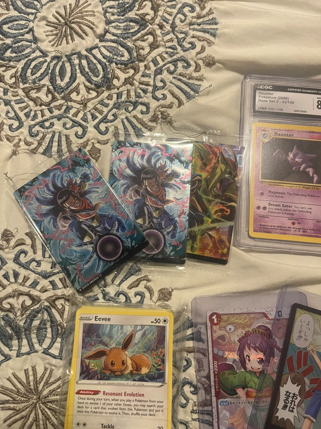 One Piece & Pokemon Trading Cards Lot - photo 4