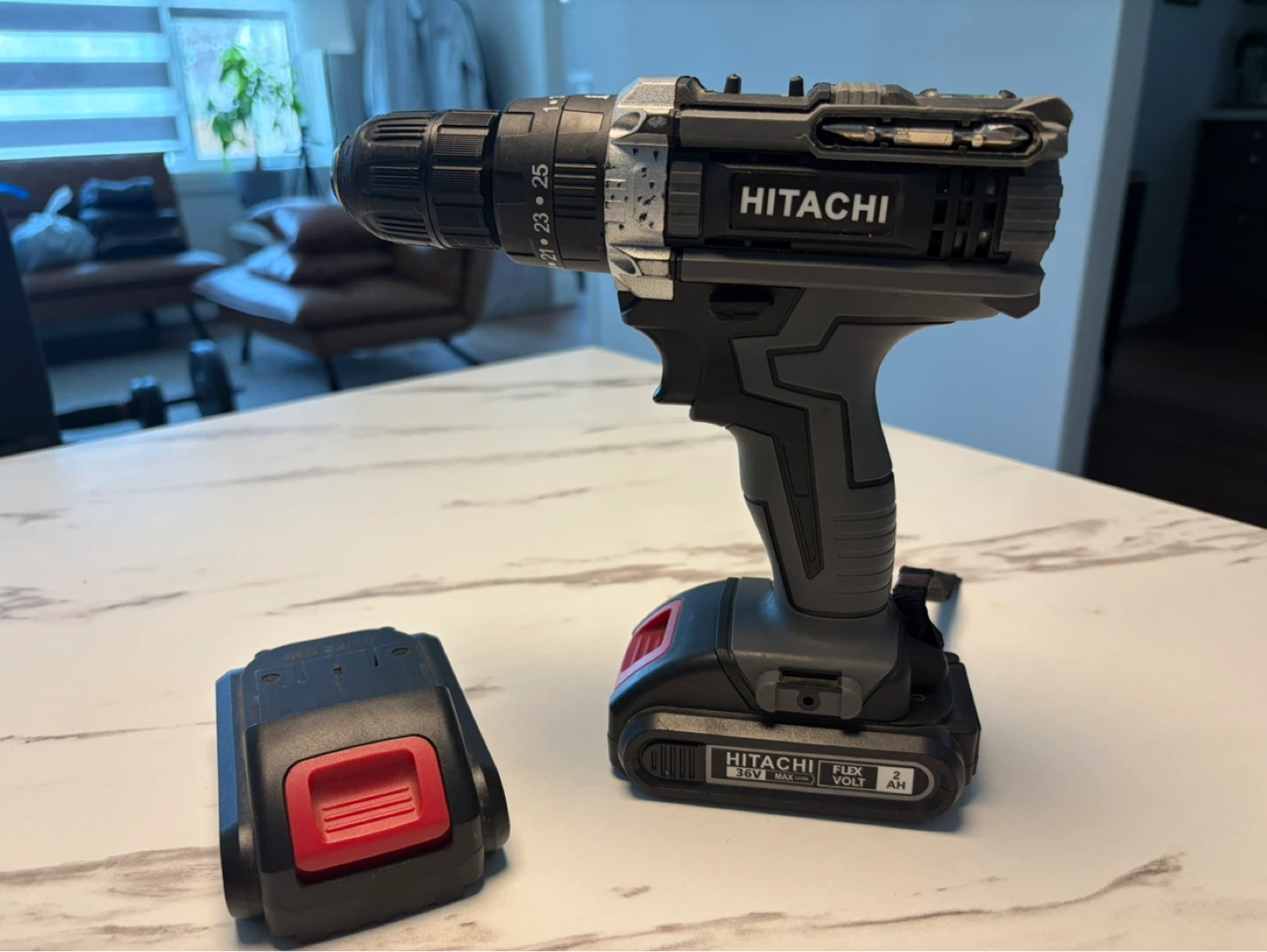 Hitachi Impact Cordless Drill - photo 2