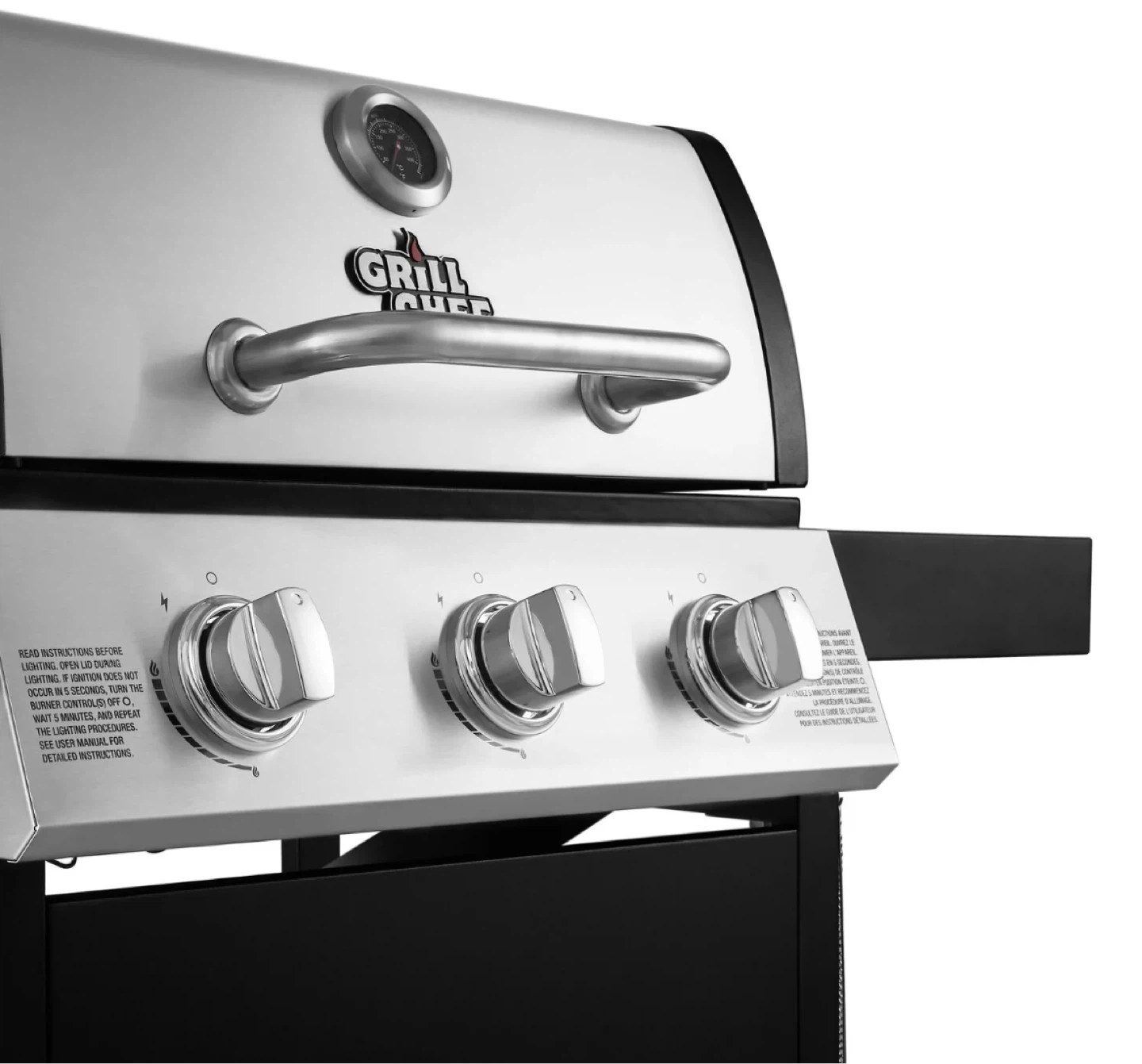 Grill Chef 3-Burner Propane Gas Grill