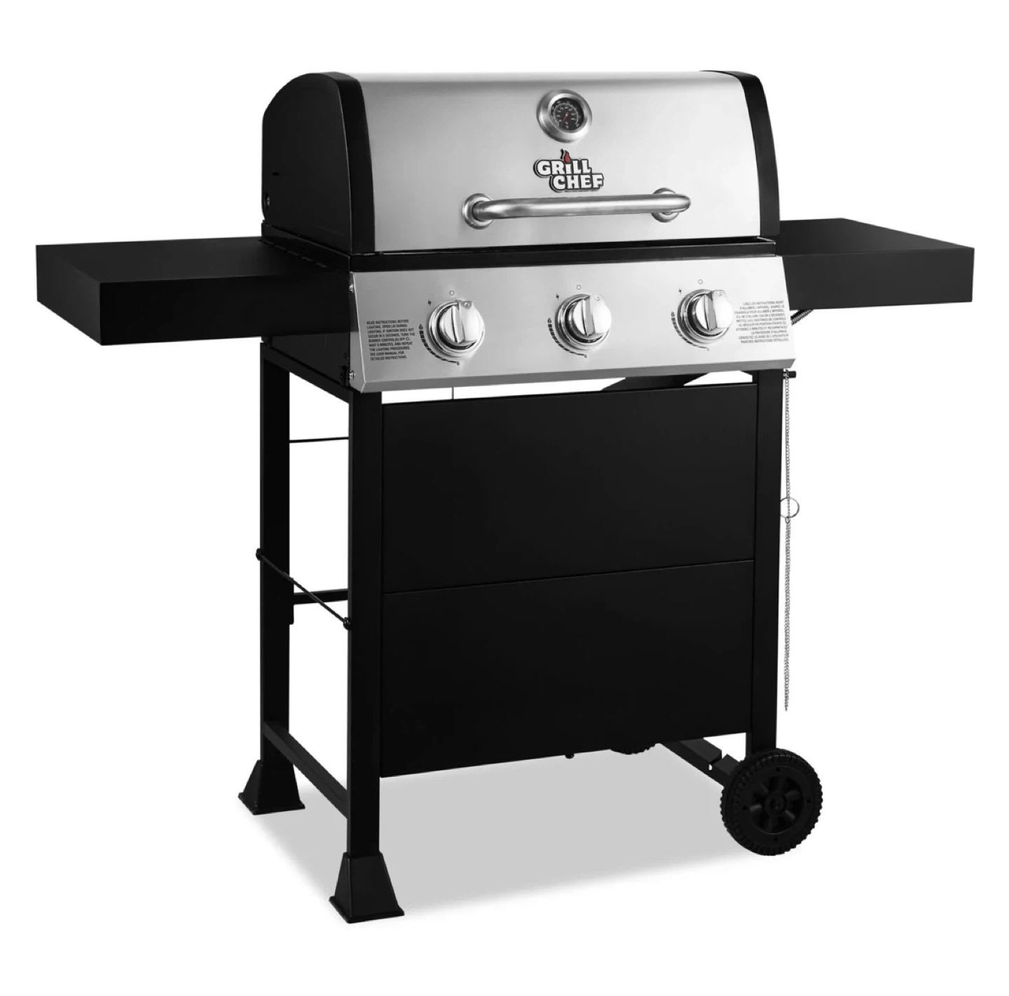 Grill Chef 3-Burner Propane Gas Grill - photo 4