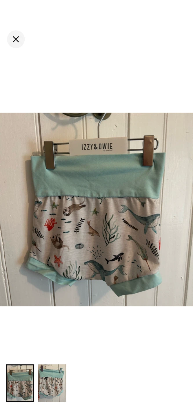 Nautical handmade 3t shorts