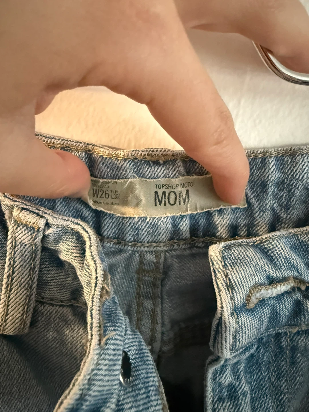 Topshop Moto Mom Jeans W26 L32 - photo 3