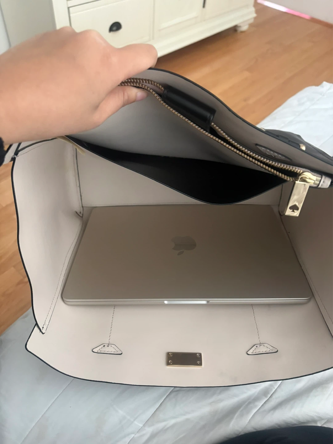 Kate Spade Black Leather Tote Bag - photo 3