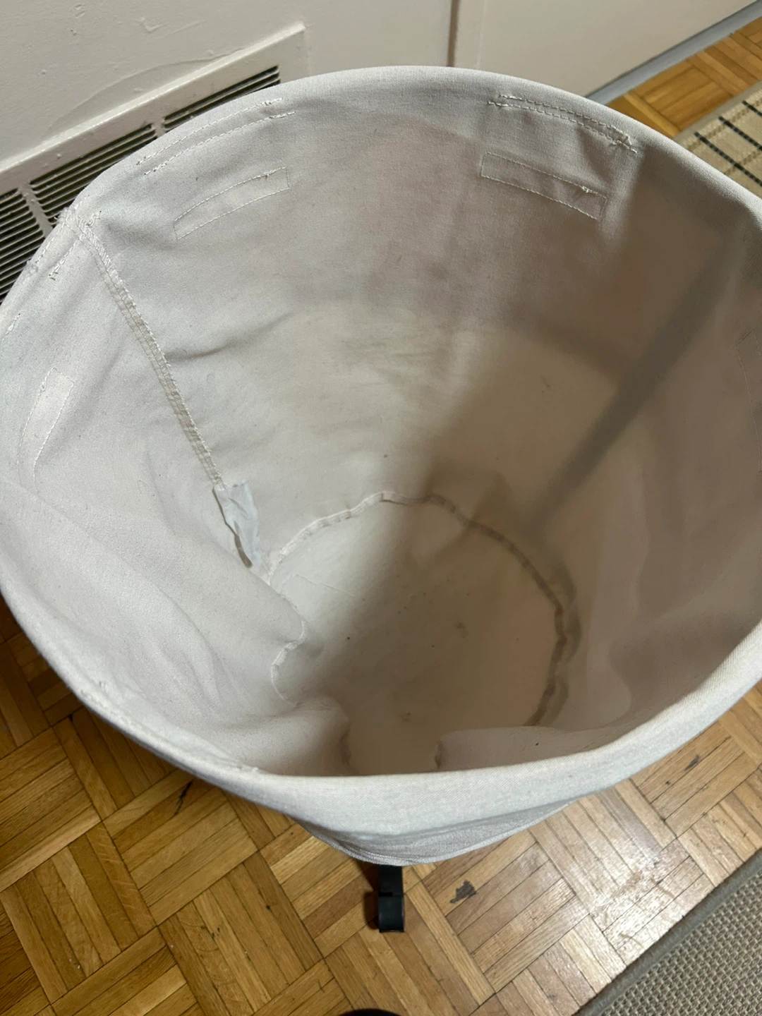 Fabric Laundry Hamper with Metal Frame - photo 3
