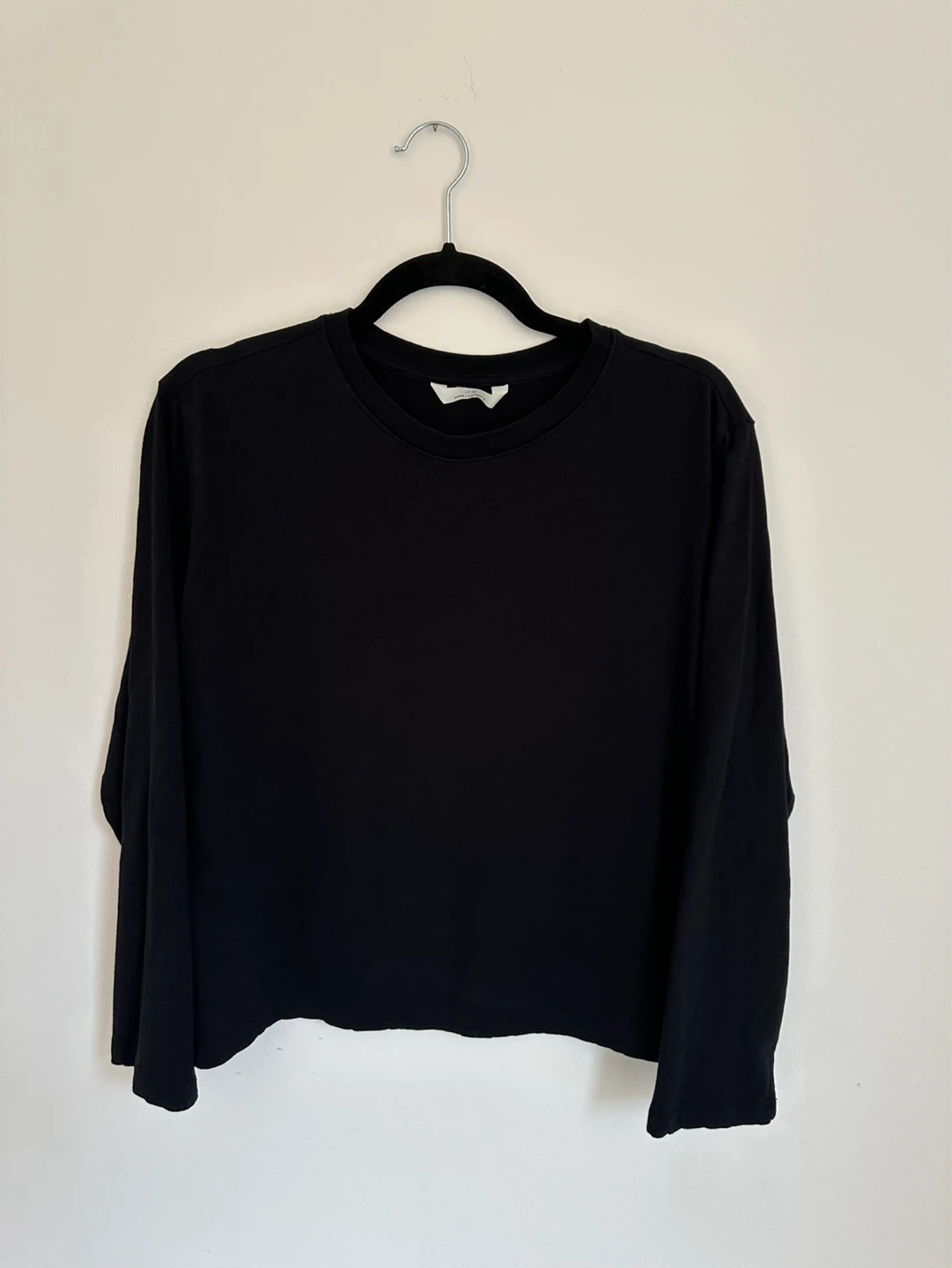 Black H&M Mama Cotton Nursing Top - photo 3