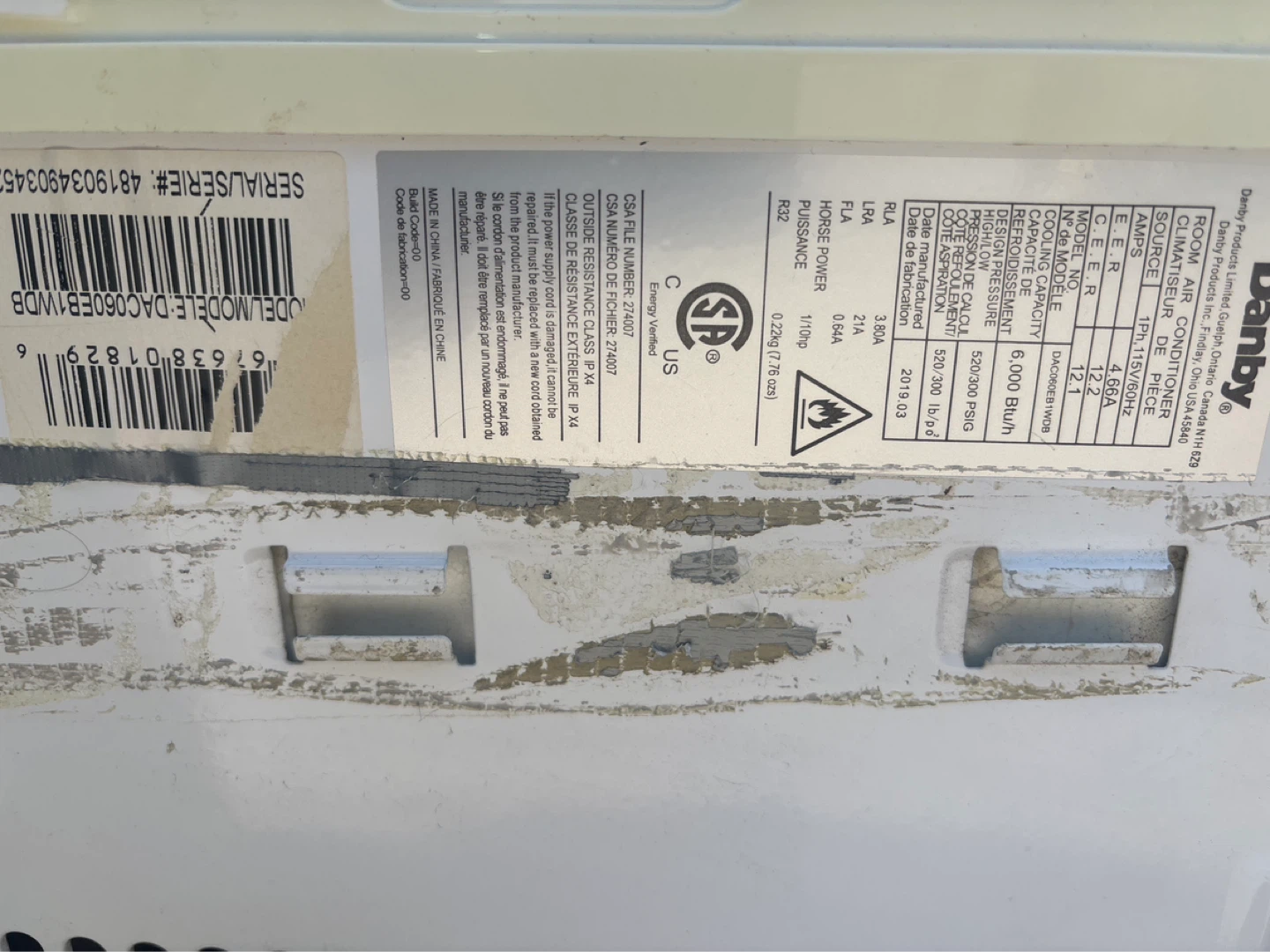 Danby Window Air Conditioner - photo 2