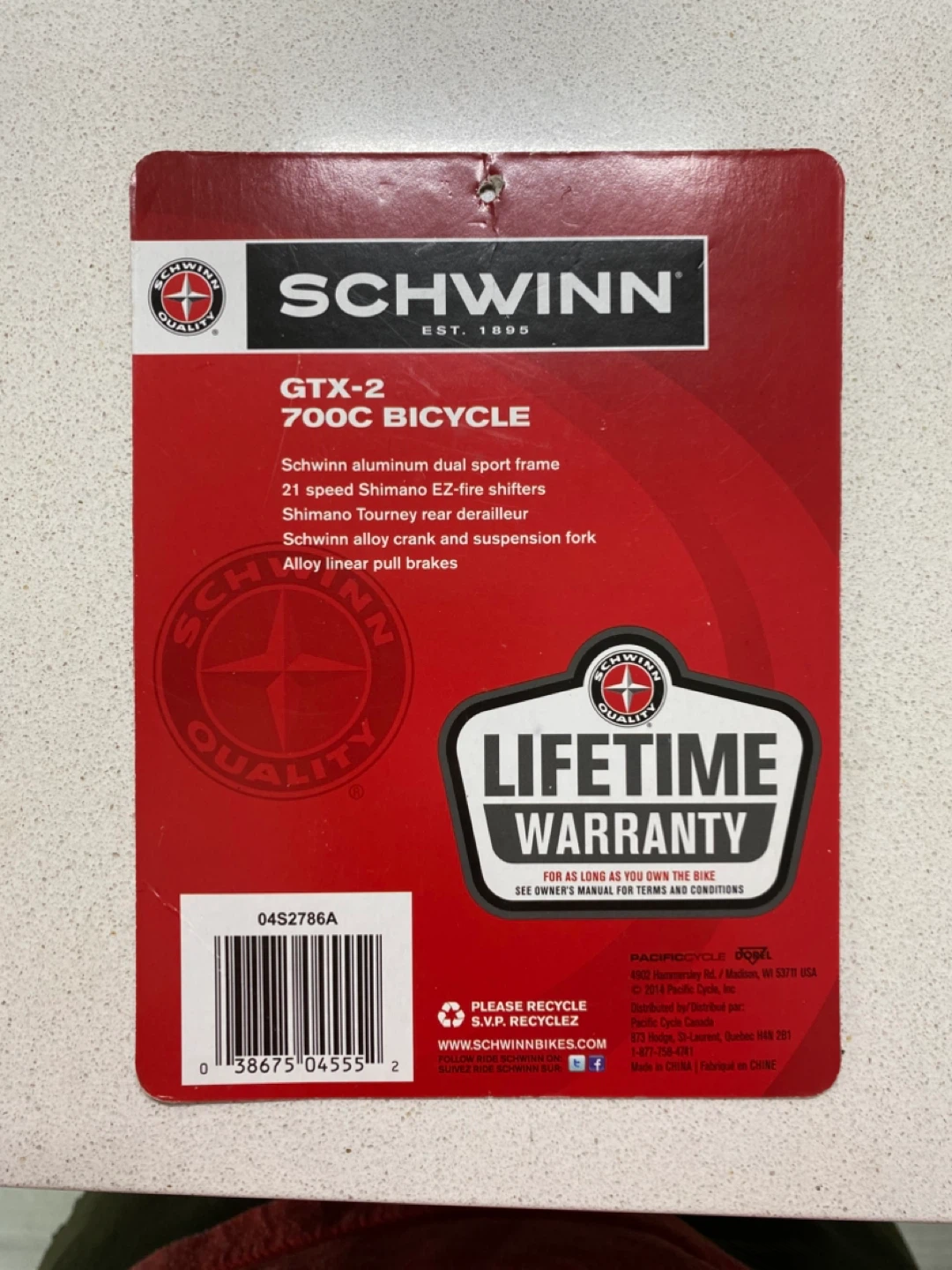 Schwinn GTX-2 700c Bicycle