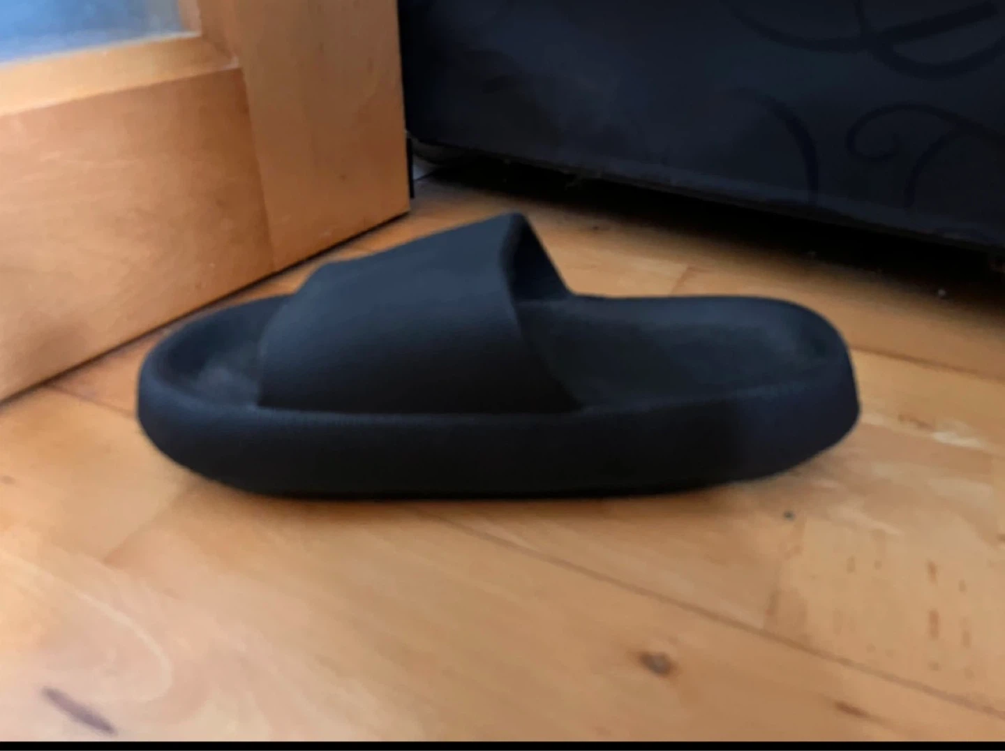 Unisex Black Slides - photo 5