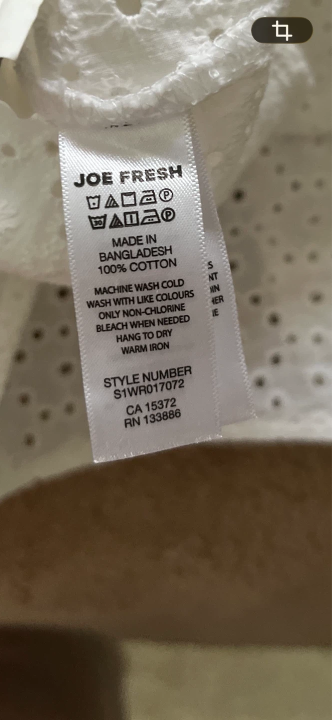 White Eyelet Midi Dress - XL - photo 4