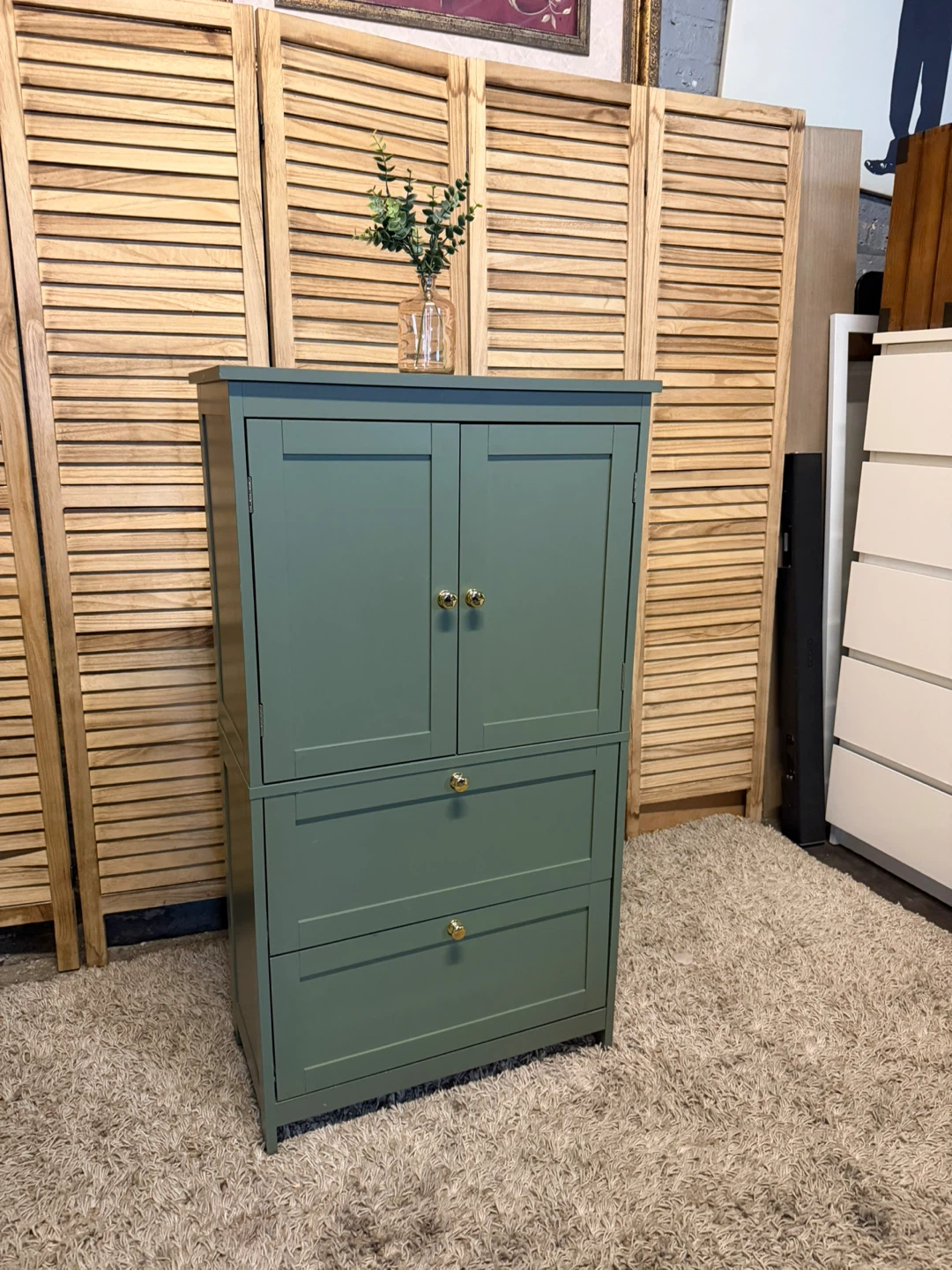 Storage Cabinet with Drawers - photo 2