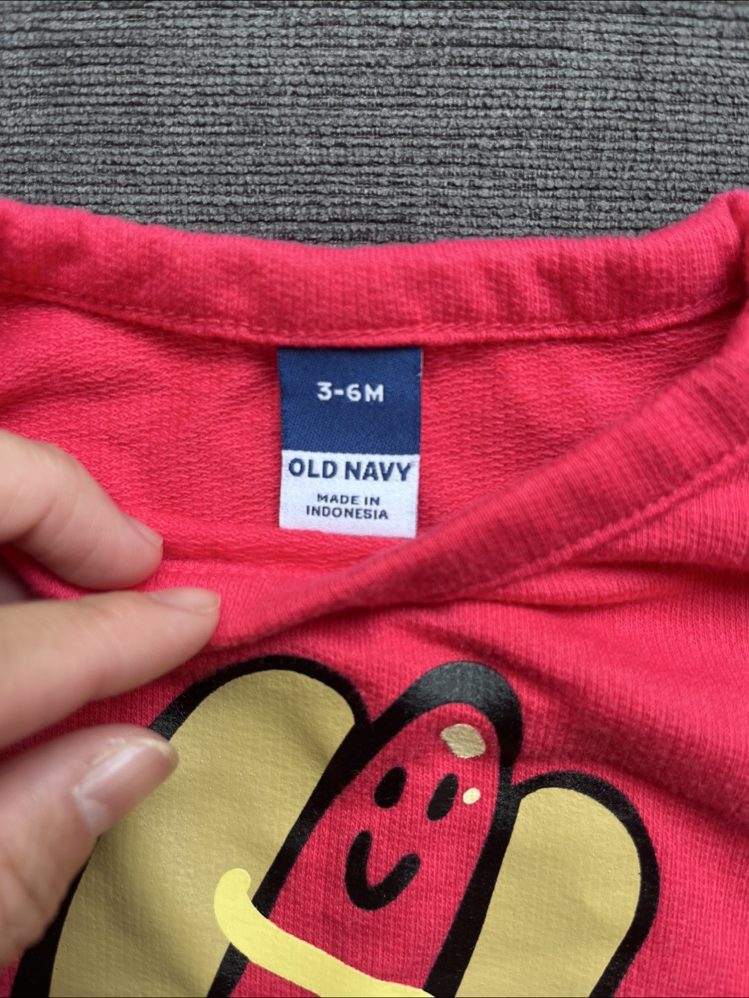 3-6 month old navy hotdog outfit - photo 2