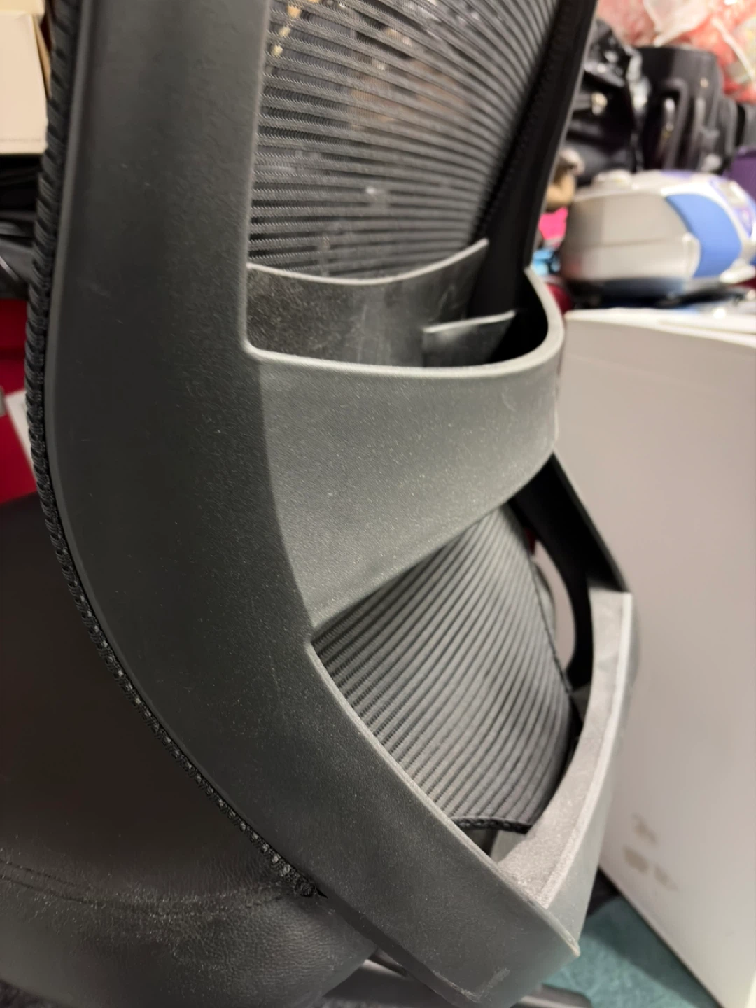 Office Chair - Black Faux Leather - photo 5