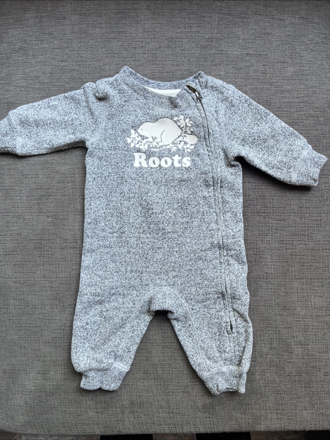Roots 3-6 month onesie